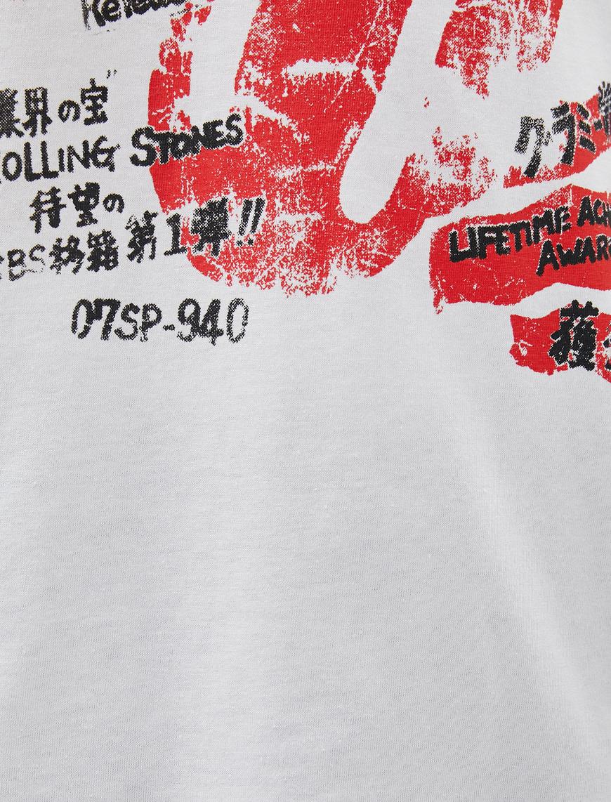   The Rolling Stones Tişört Pamuklu Lisanslı Baskılı