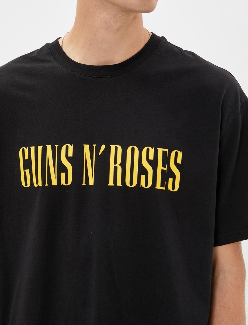   Guns N' Roses Tişört Lisanslı Arkası Baskılı