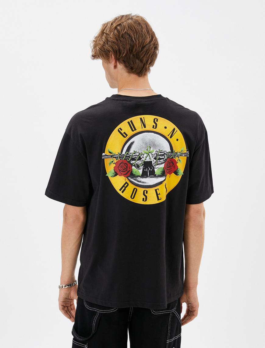   Guns N' Roses Tişört Lisanslı Arkası Baskılı