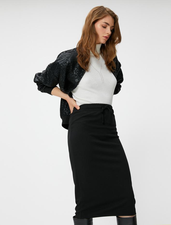  Midi Kalem Etek Beli Bağlamalı