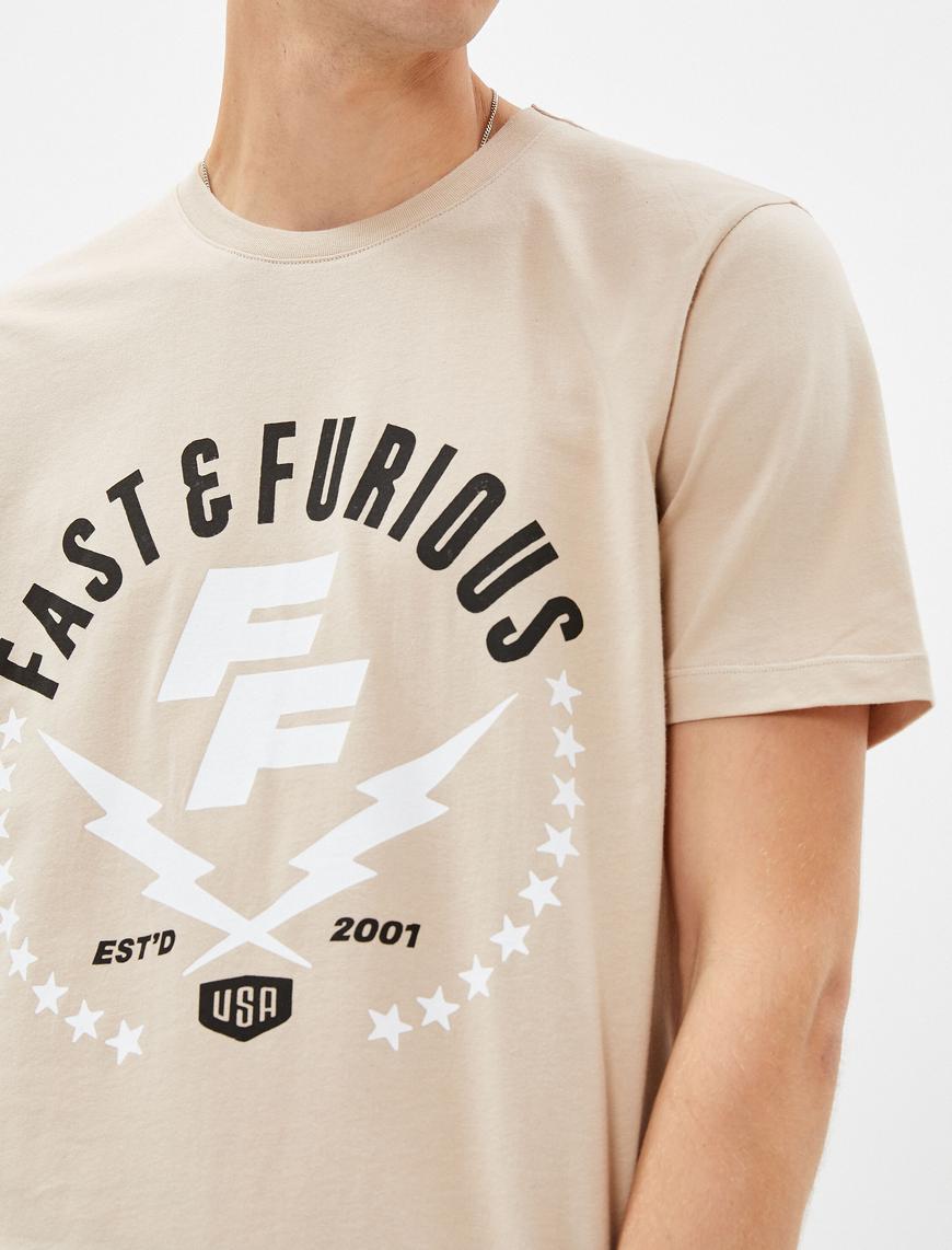   Fast and Furious Tişört Lisanslı Baskılı