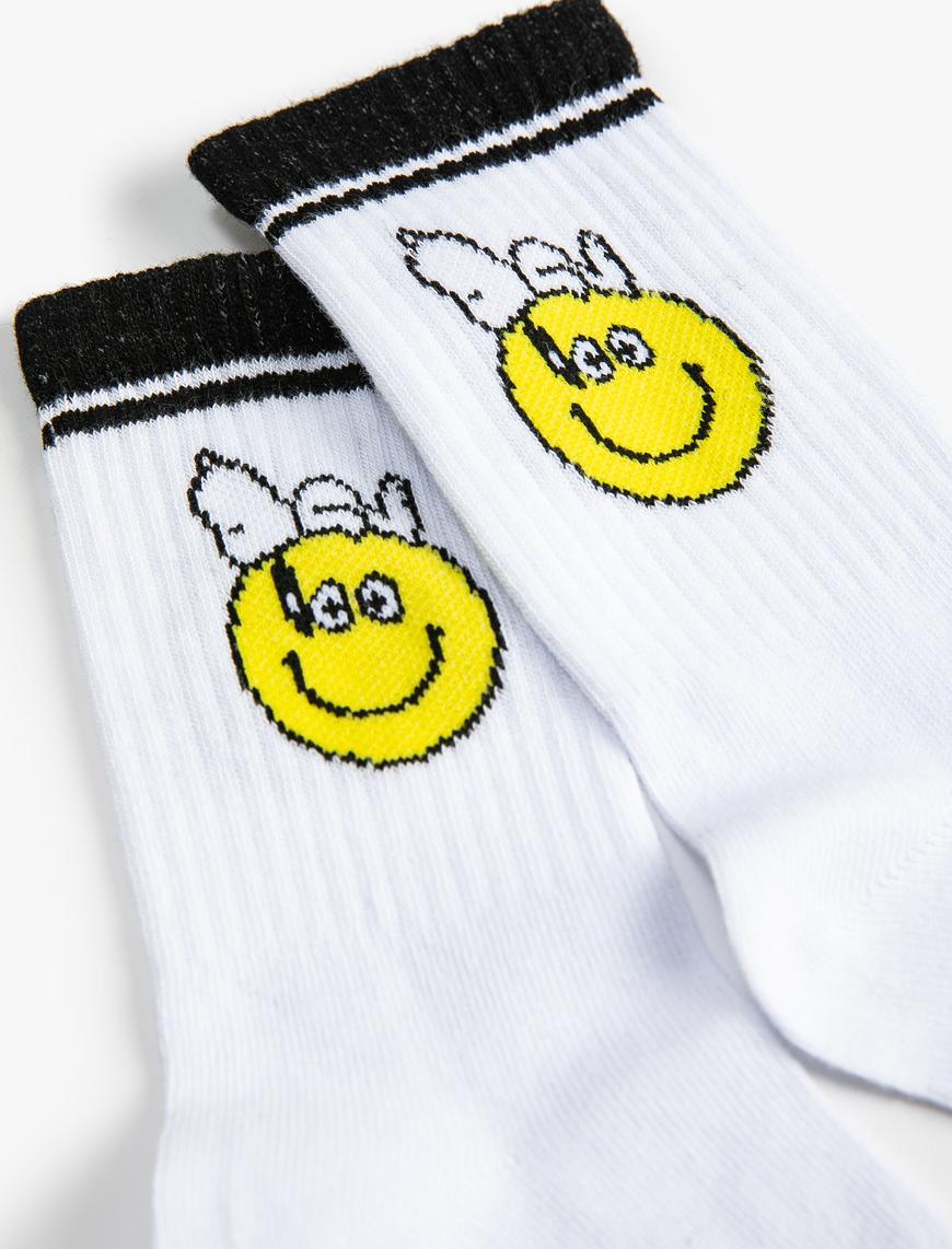  Erkek Çocuk Snoopy Çorap Lisanslı