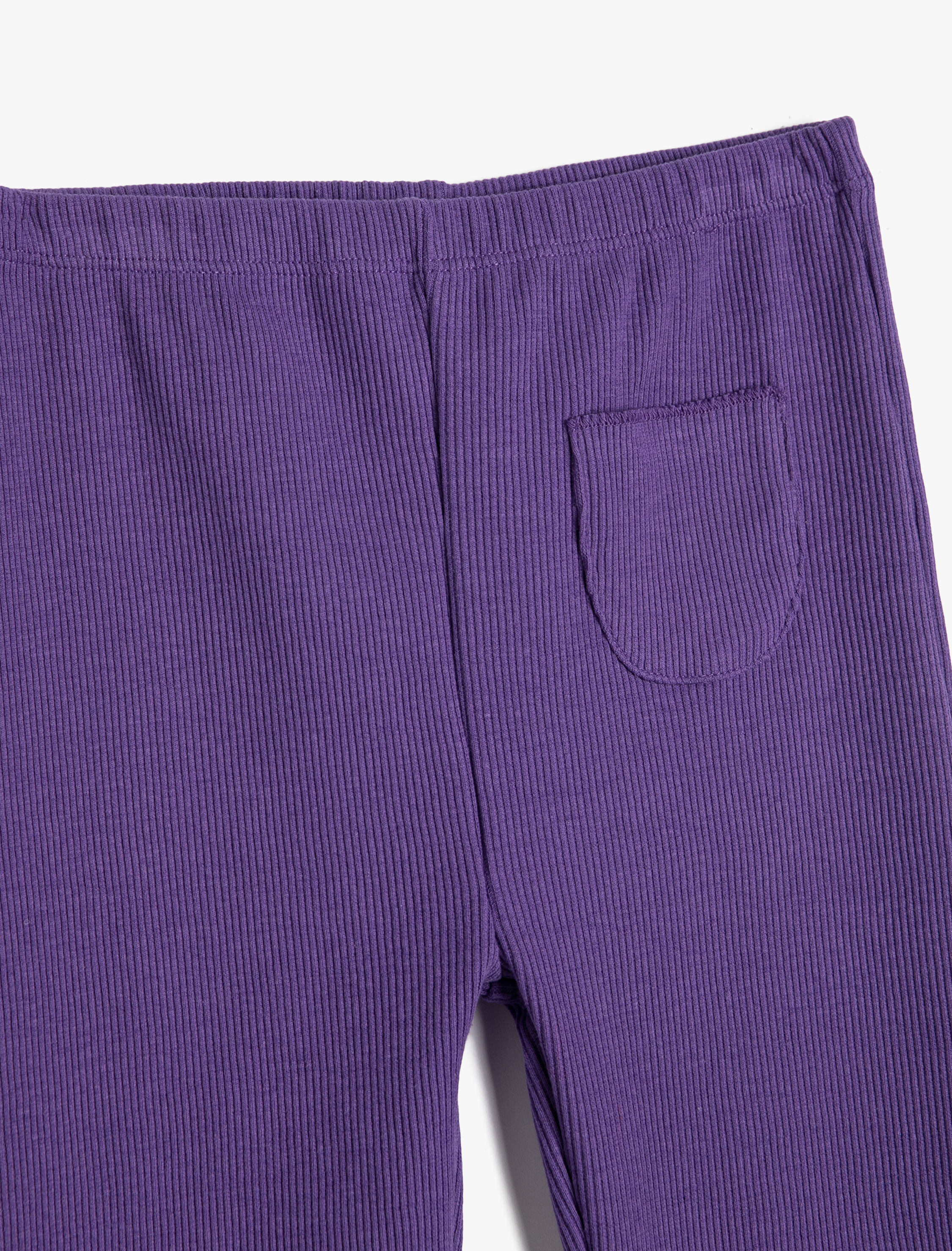  Kız Bebek İspanyol Paça Tayt Cep Detaylı Fitilli