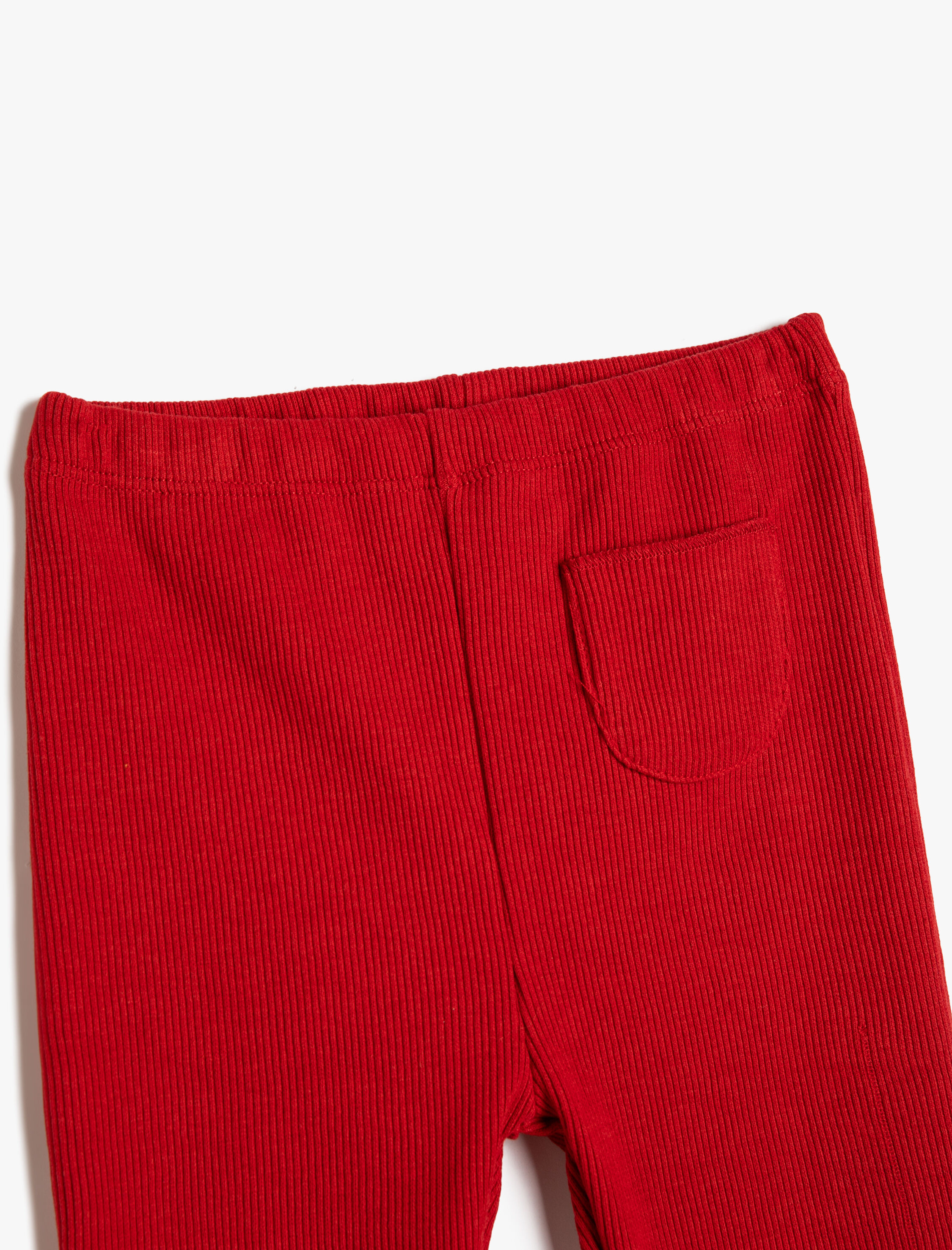  Kız Bebek İspanyol Paça Tayt Cep Detaylı Fitilli