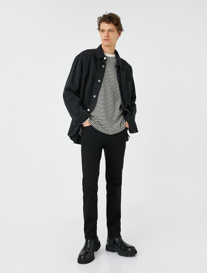  Slim Fit Kot Pantolon - Brad Jean