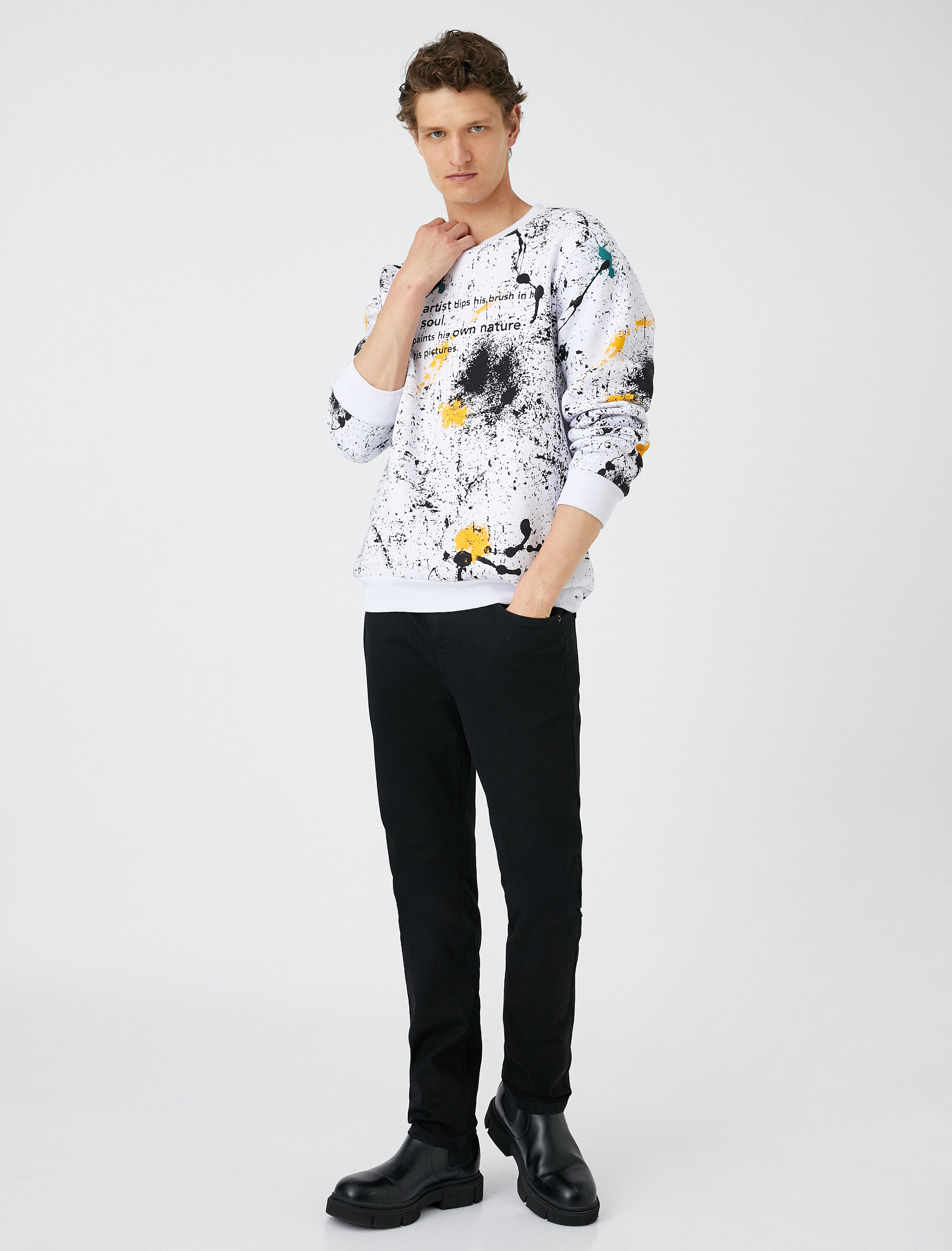   Slim Fit Kot Pantolon - Brad Jean