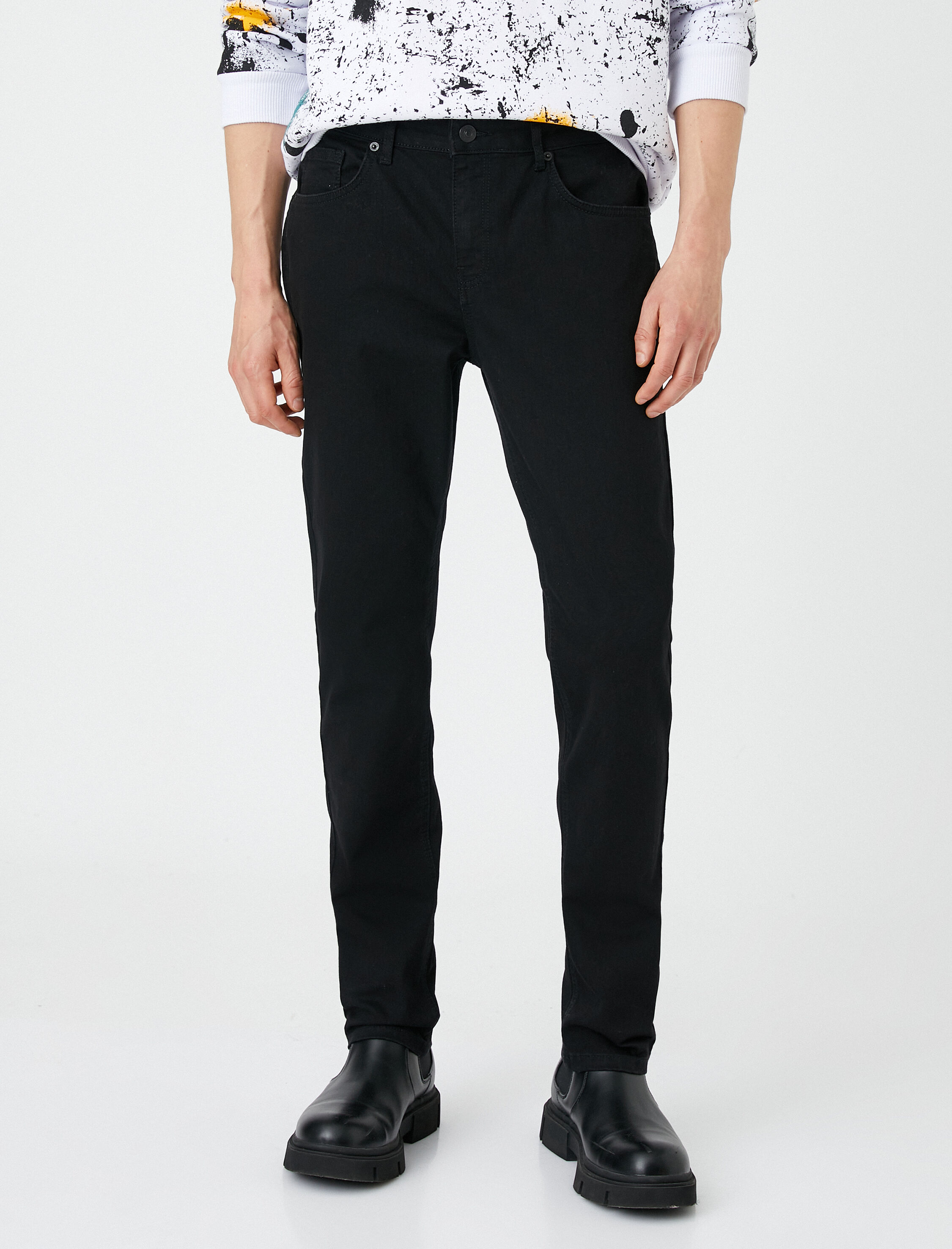   Slim Fit Kot Pantolon - Brad Jean