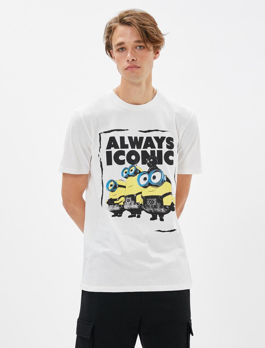   Minions Kısa Kollu Tişört Lisanslı Baskılı