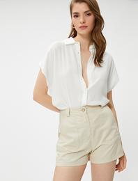 Kısa Kollu Gömlek Relax Fit