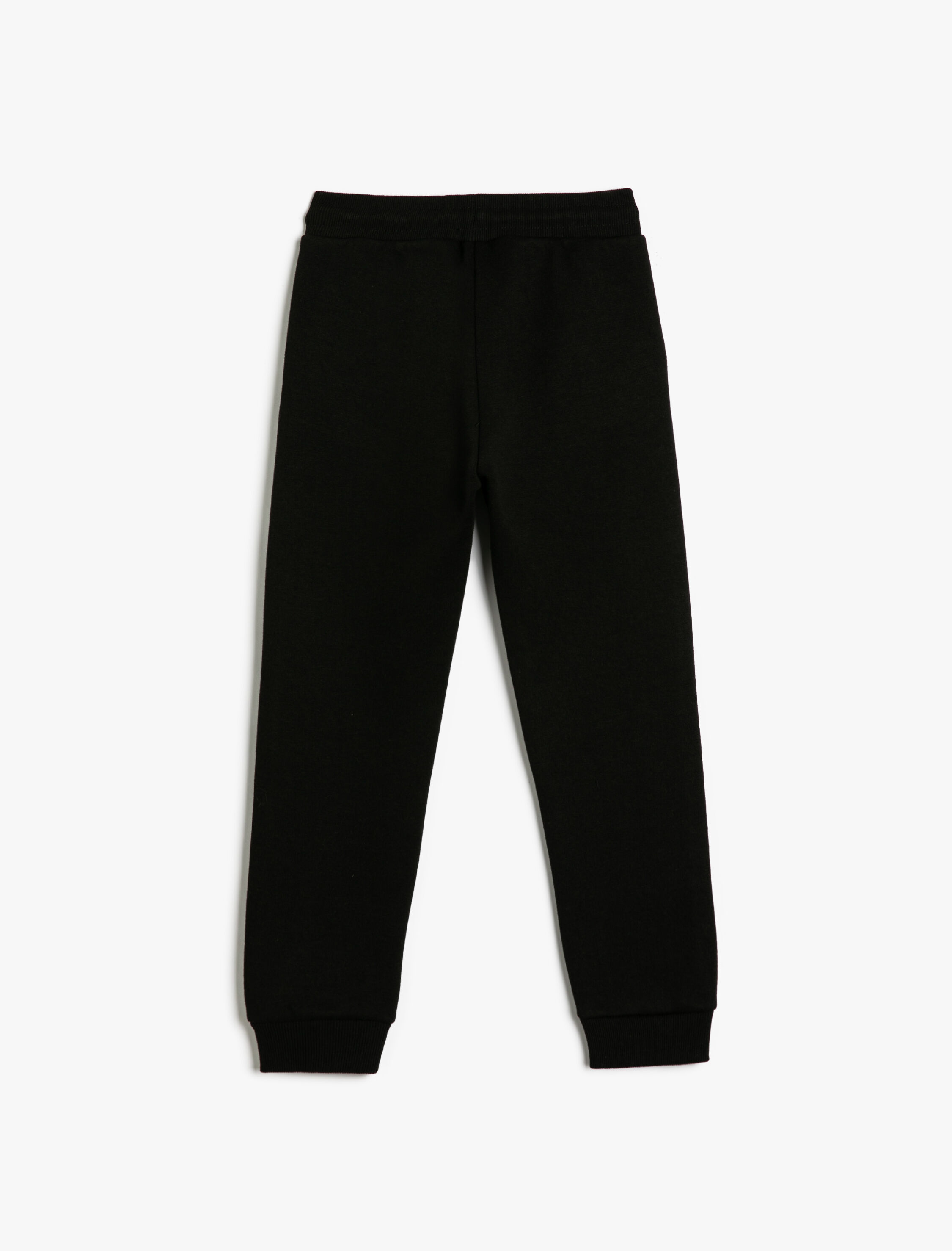  Erkek Çocuk Jogger Eşofman Altı Beli Bağlamalı Baskı Detaylı Cepli