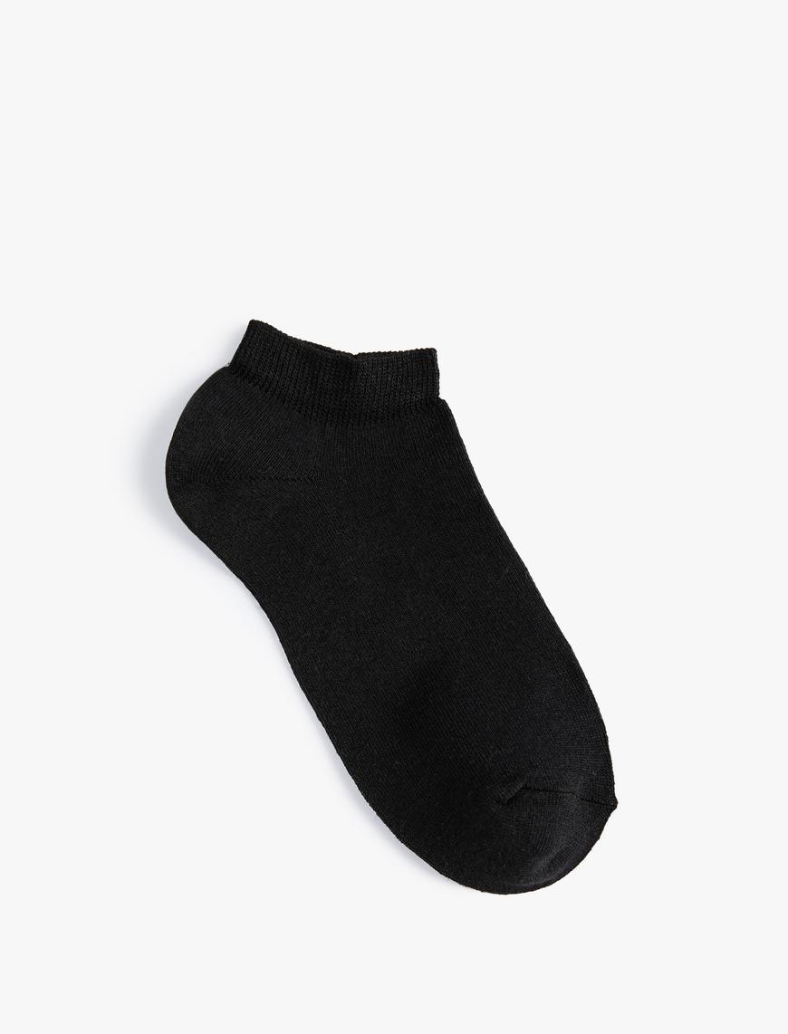  Erkek 3'lü Basic Patik Çorap Seti