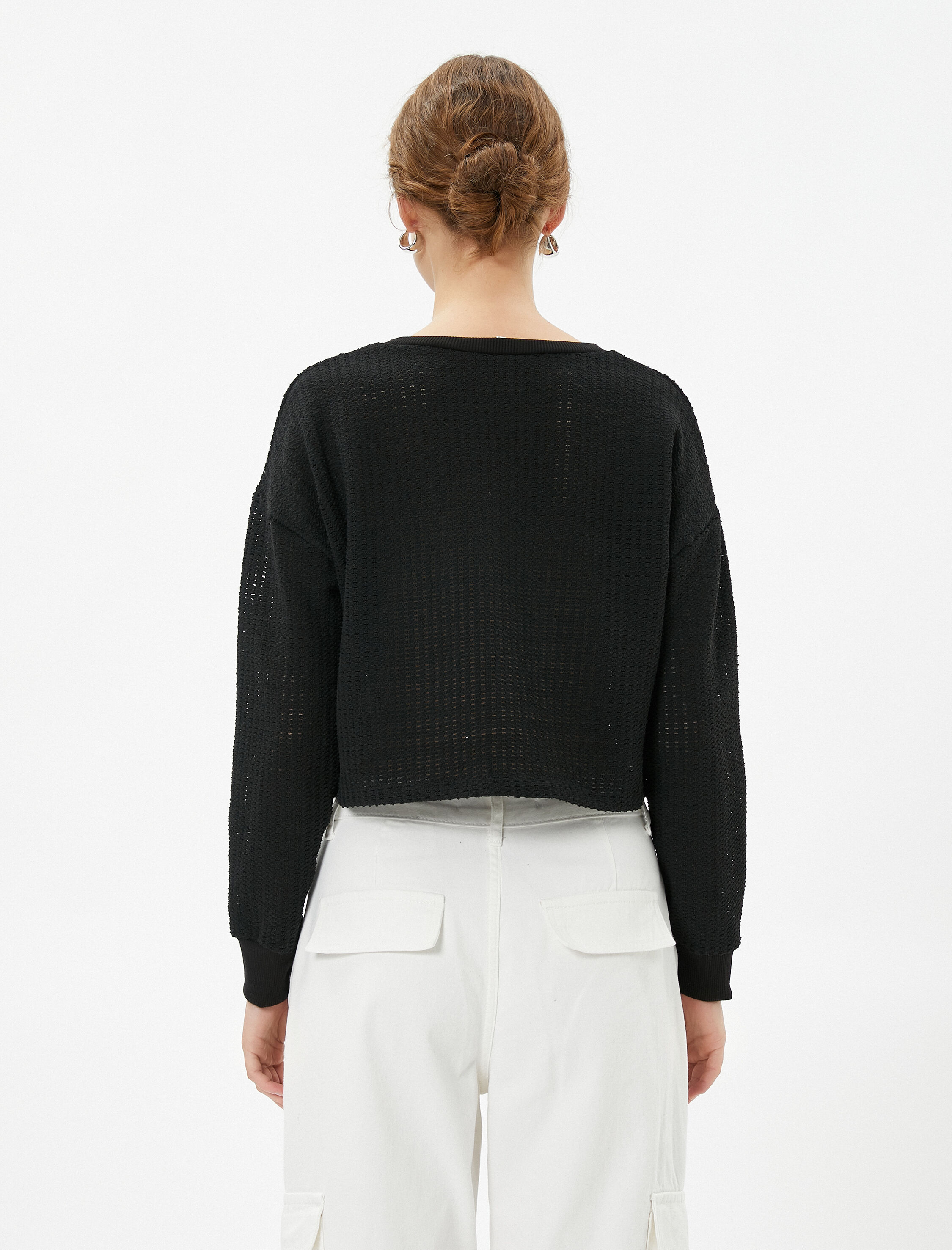   Ajurlu Crop Kazak Relax Fit