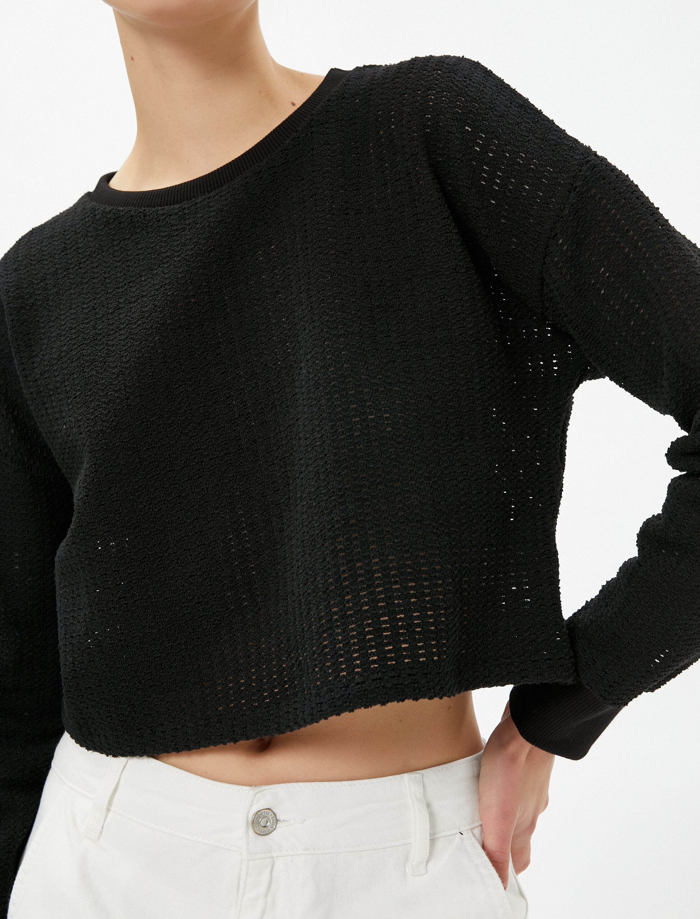   Ajurlu Crop Kazak Relax Fit