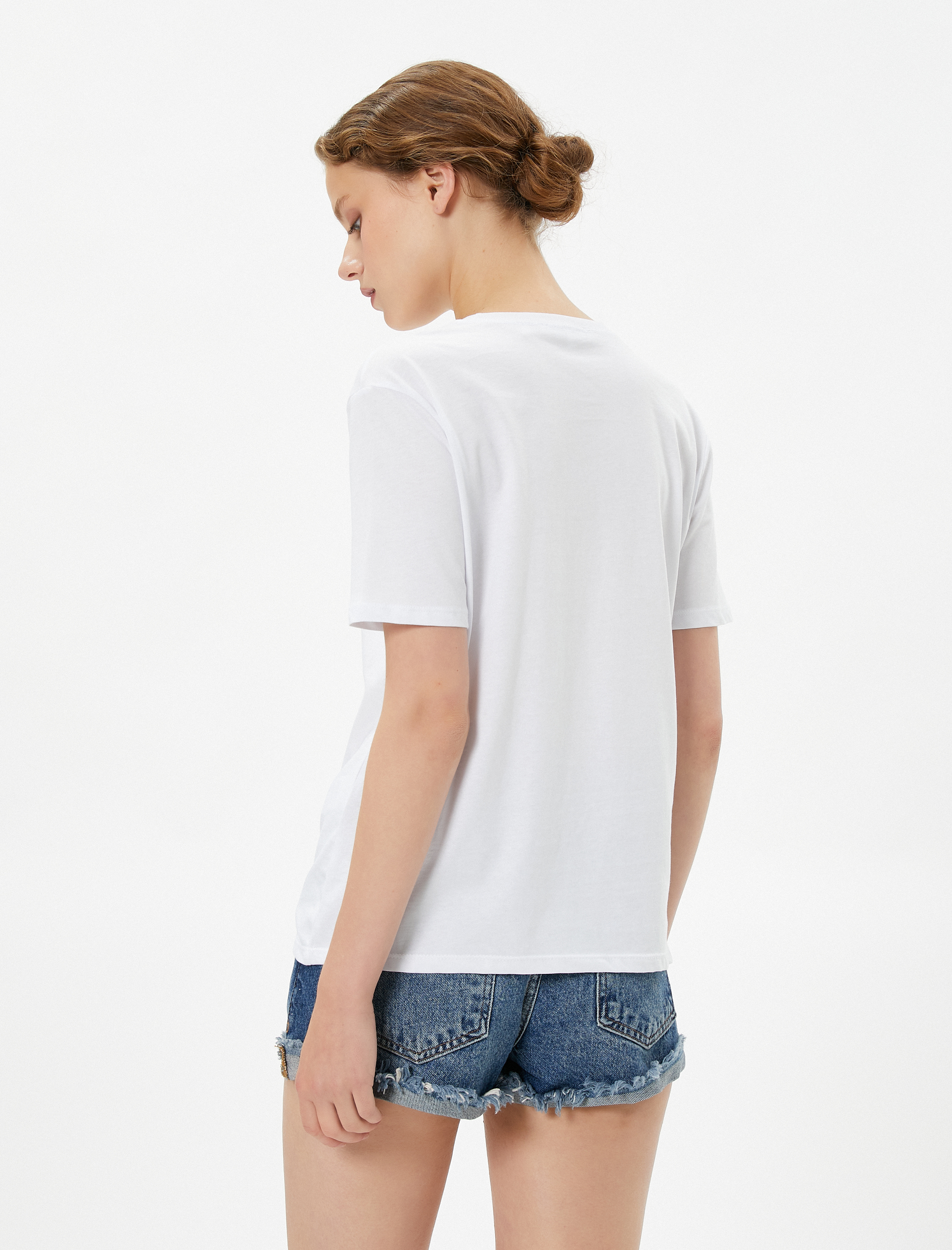   Koton X Şahika Ercümen - Balık Baskılı Pamuklu Tişört