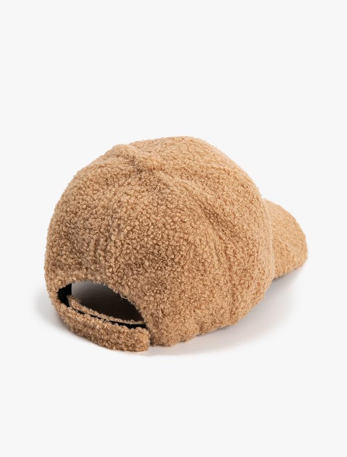 Kadın Peluş Cap Şapka