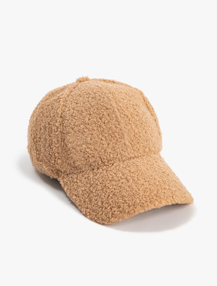 Kadın Peluş Cap Şapka