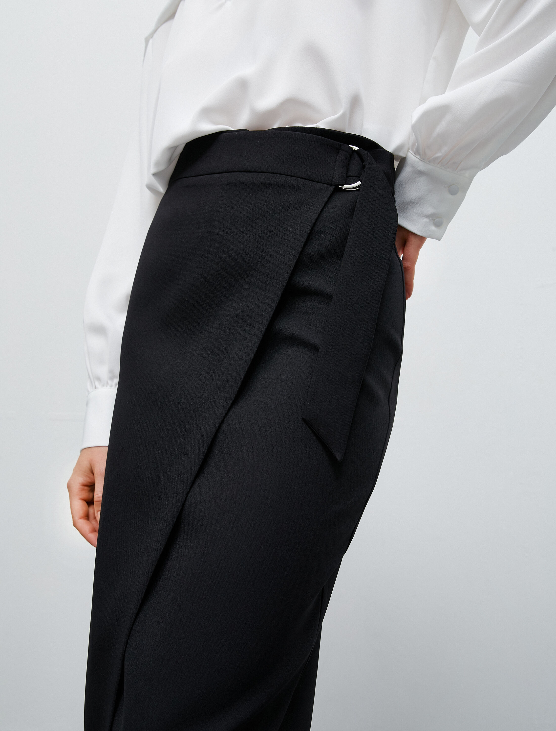   Midi Sarong Etek Metal Aksesuarlı