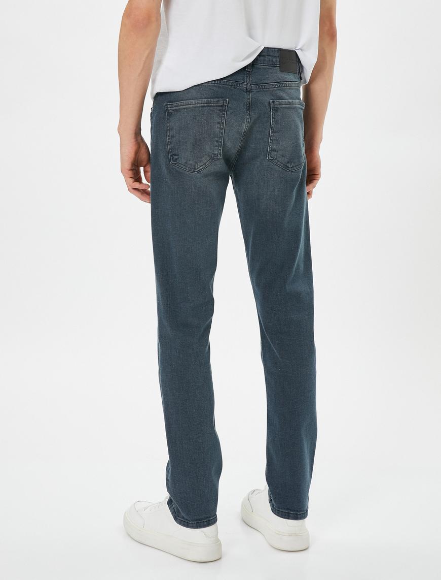   Slim Fit Kot Pantolon - Brad Jean