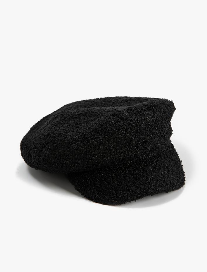 Kadın Peluş Kasket Şapka