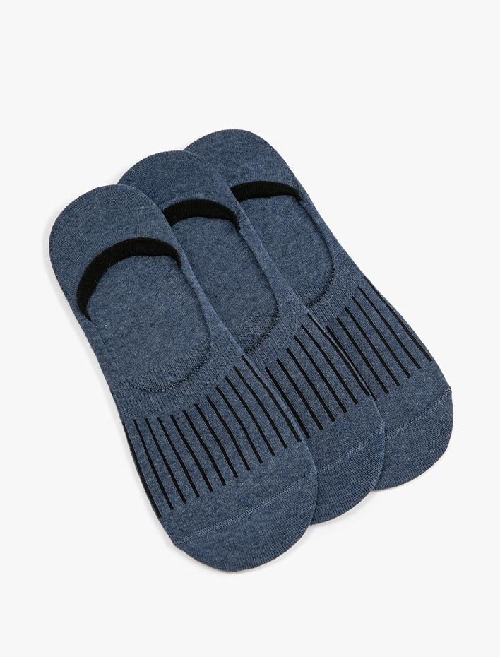 Erkek Babet Çorap Seti 3'lü Dokulu