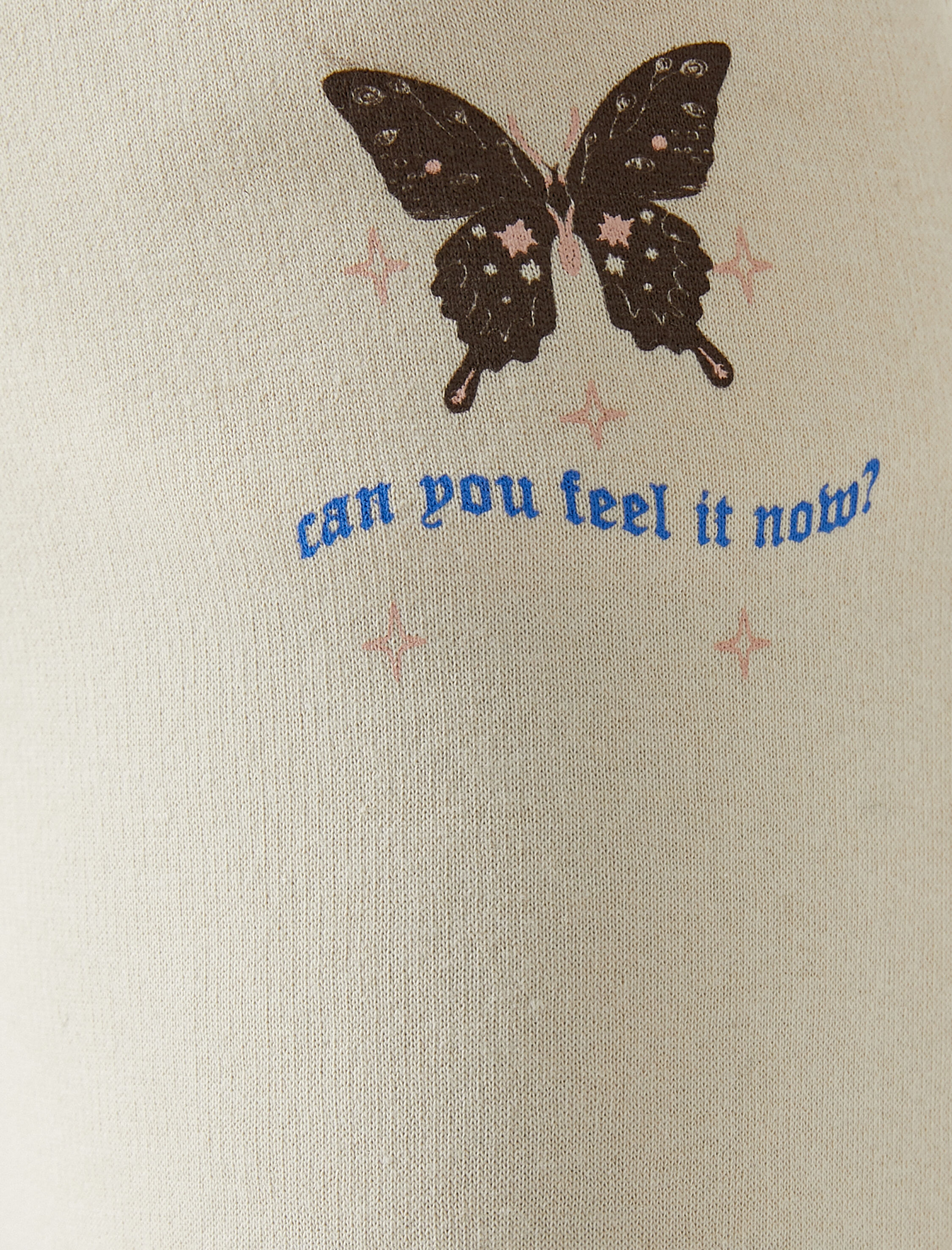   Şardonlu Jogger Eşofman Altı Standart Bel Cep Detaylı Baskılı