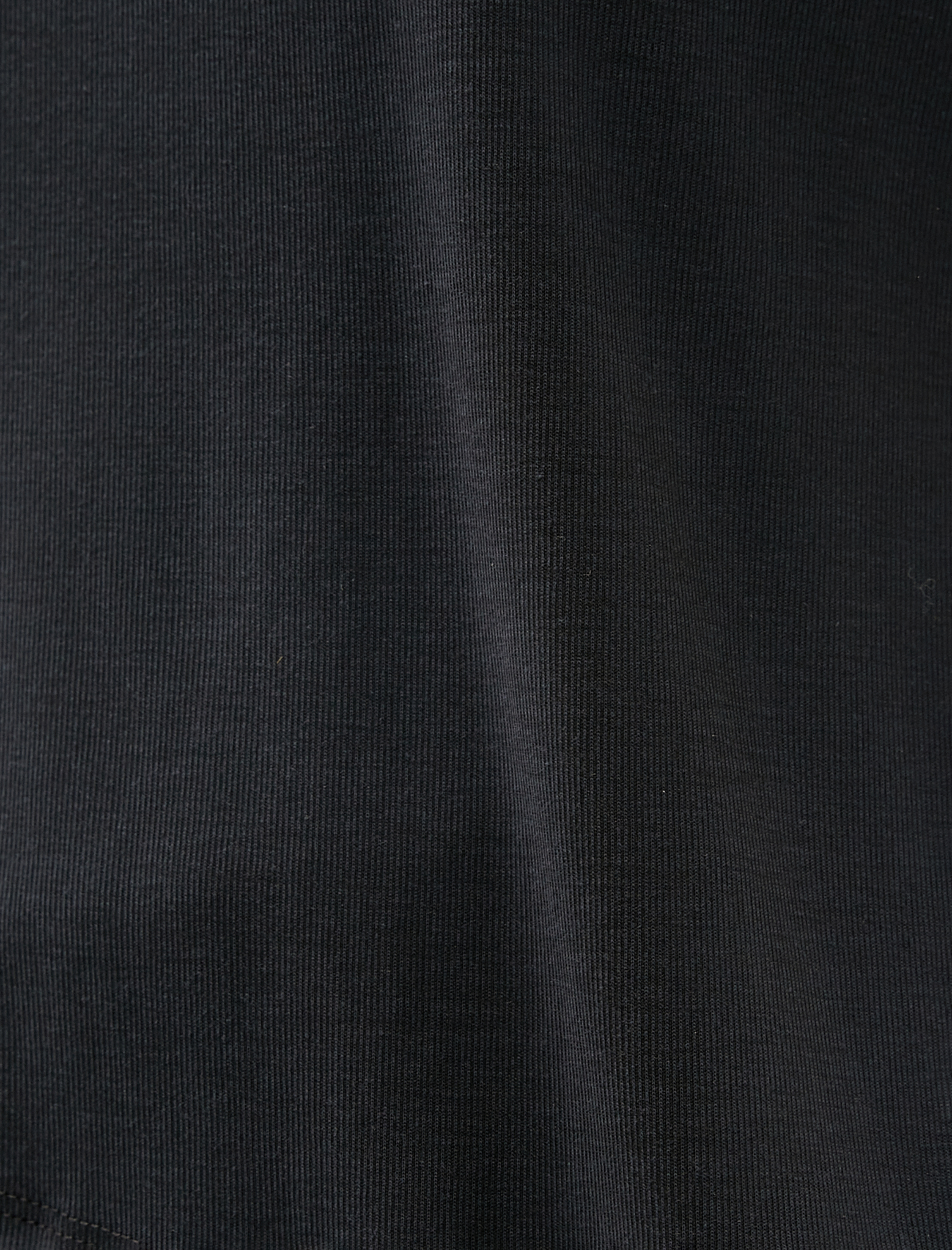   Modal Crop Spor Tişört Asimetrik Kesim