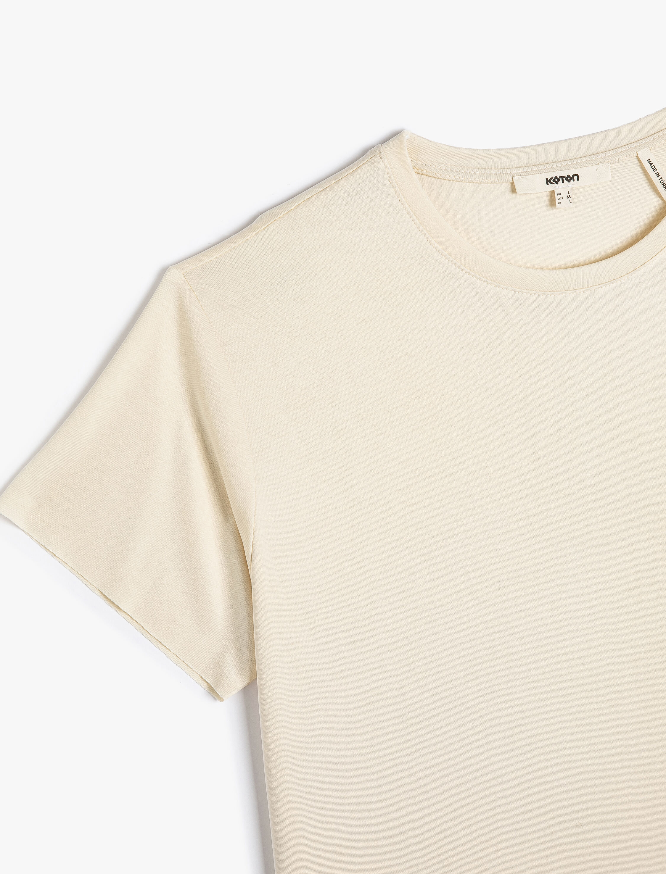   Oversize Tişört Modal Karışımlı