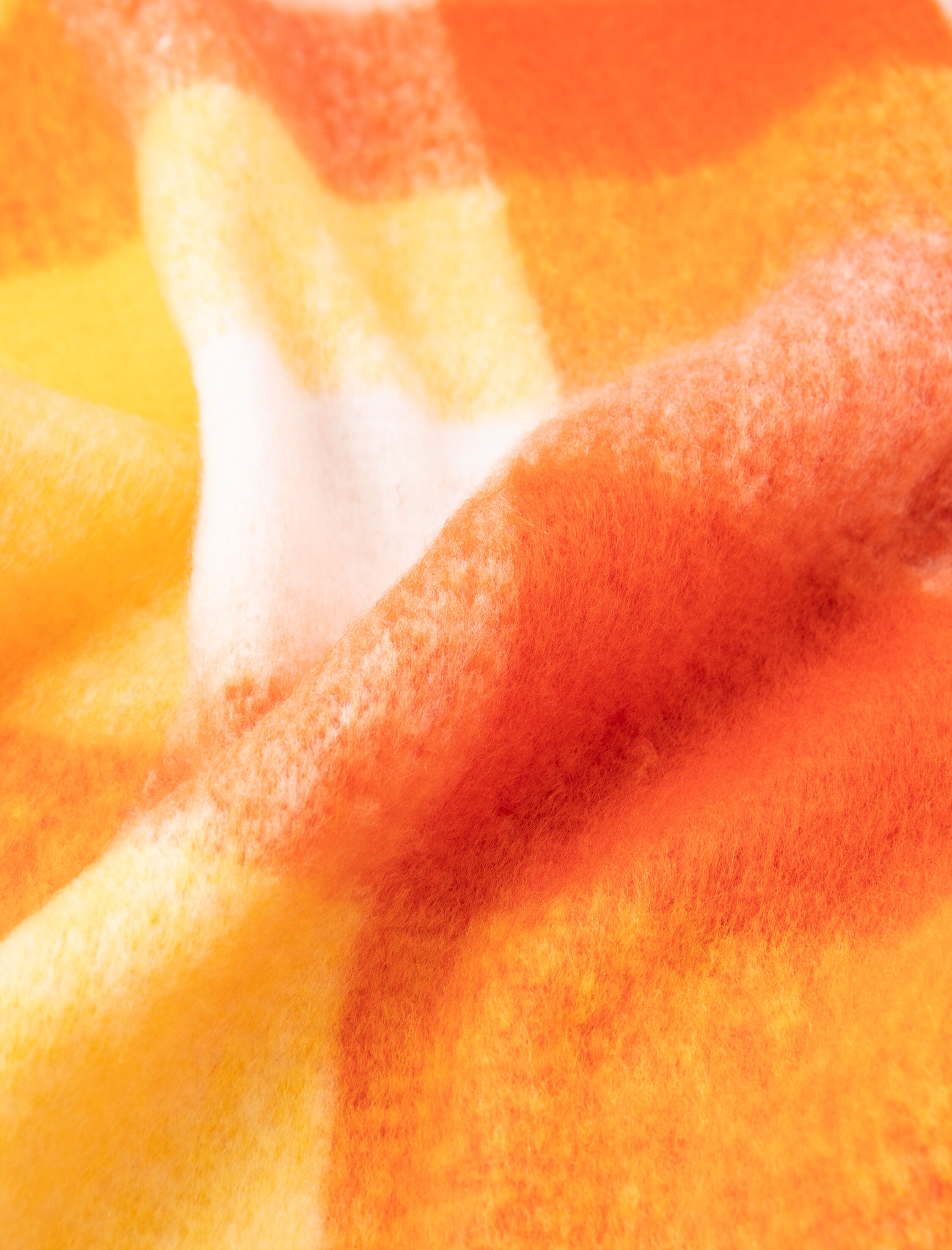  Kadın Atkı Püsküllü Yumuşak Dokulu Kareli