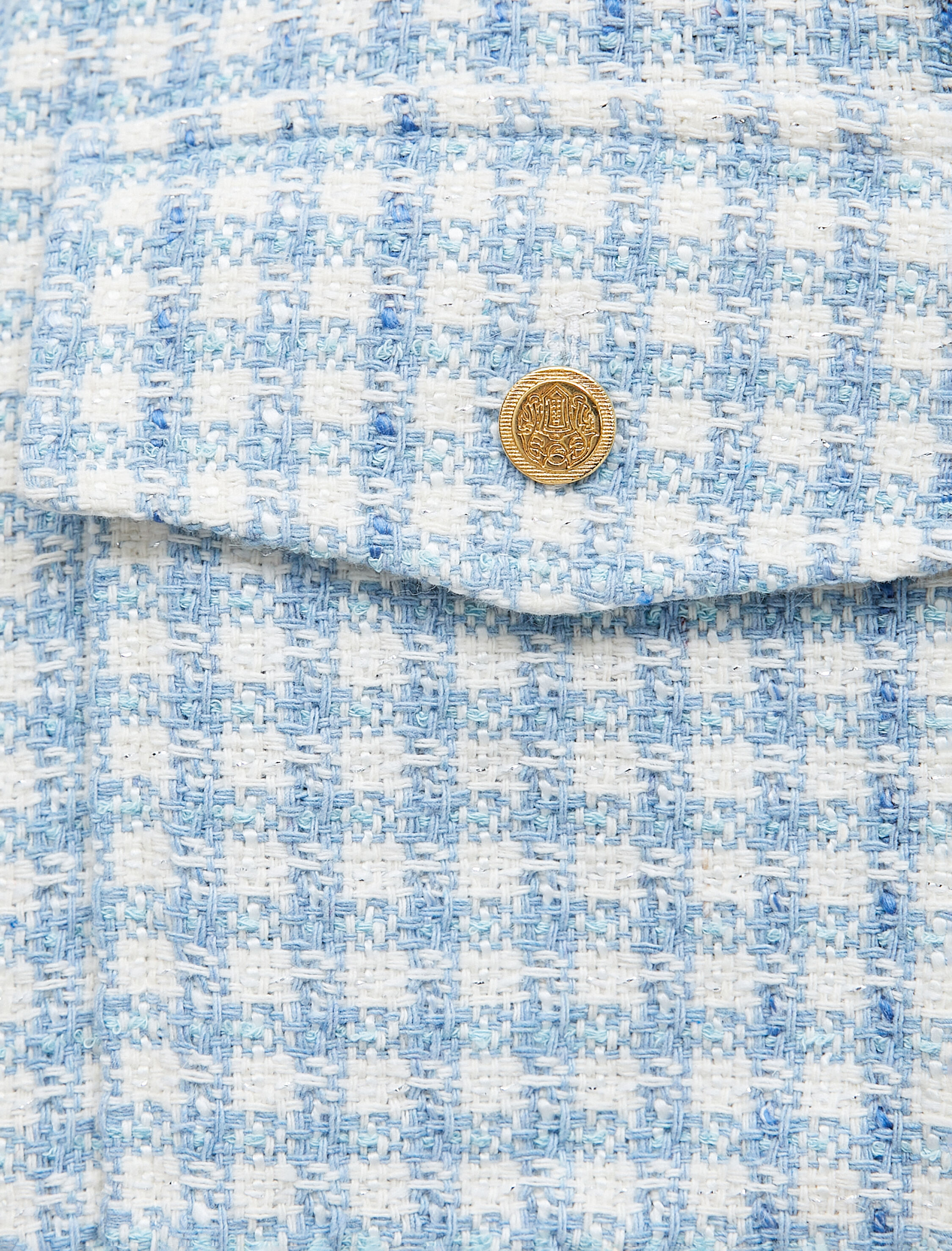   Tüvit Ceket Cepli Arma Düğmeli