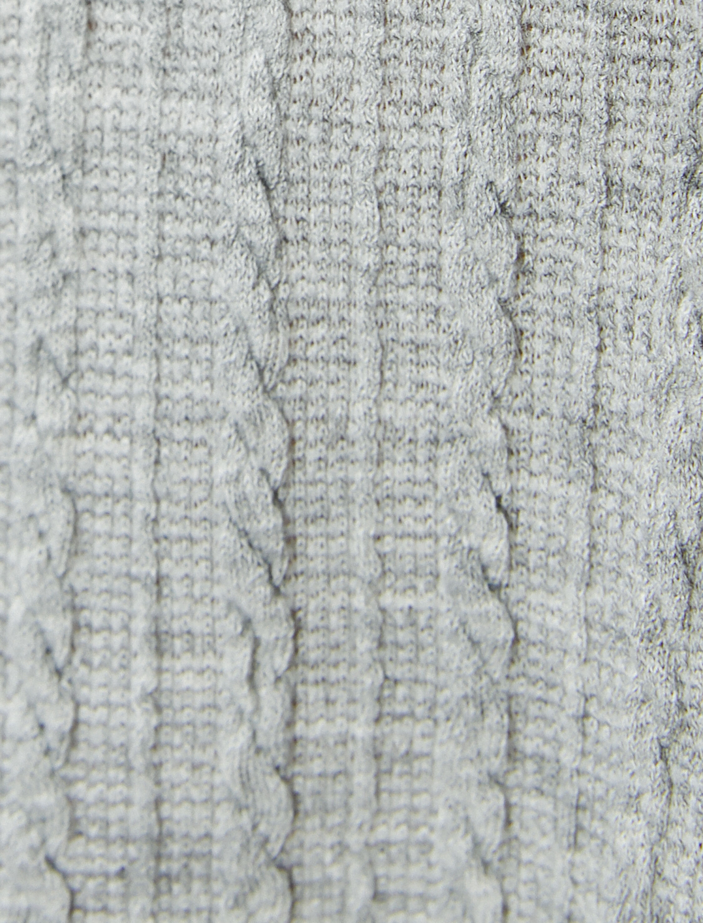   Crop Tişört Kısa Kollu Örgü Motifli