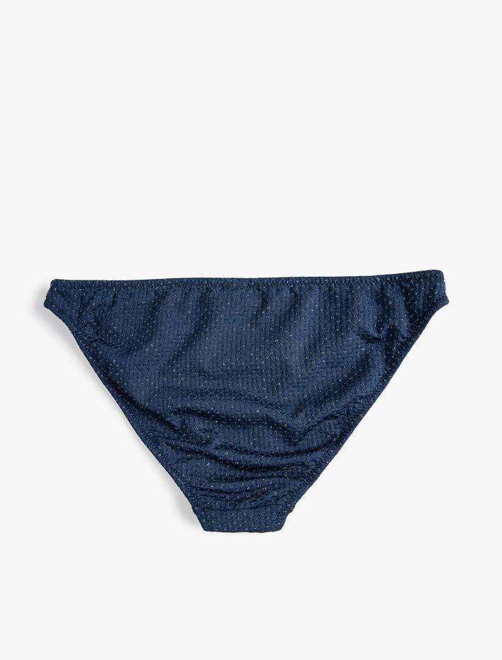  Simli Bikini Altı Normal Bel