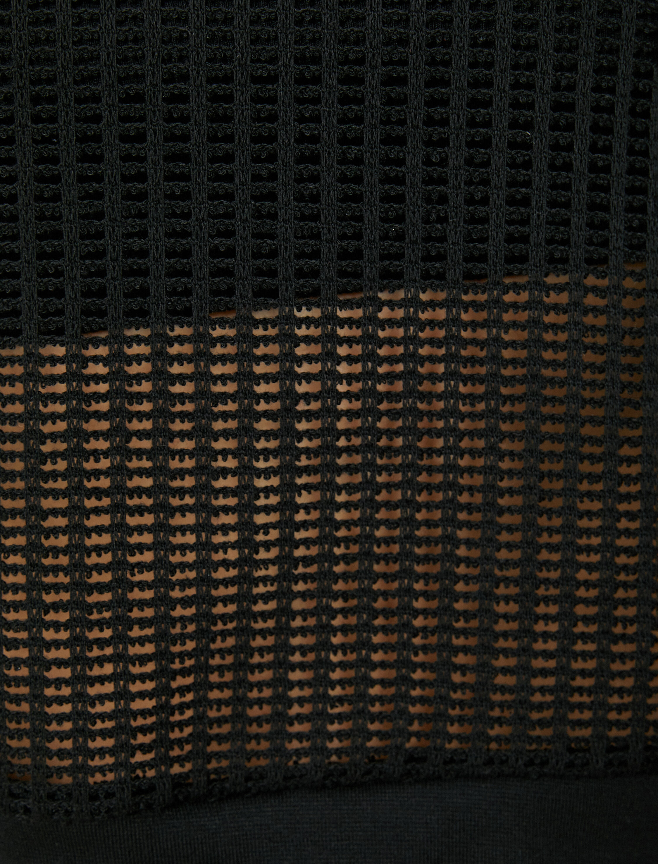   Ajurlu Sweatshirt Bisiklet Yaka