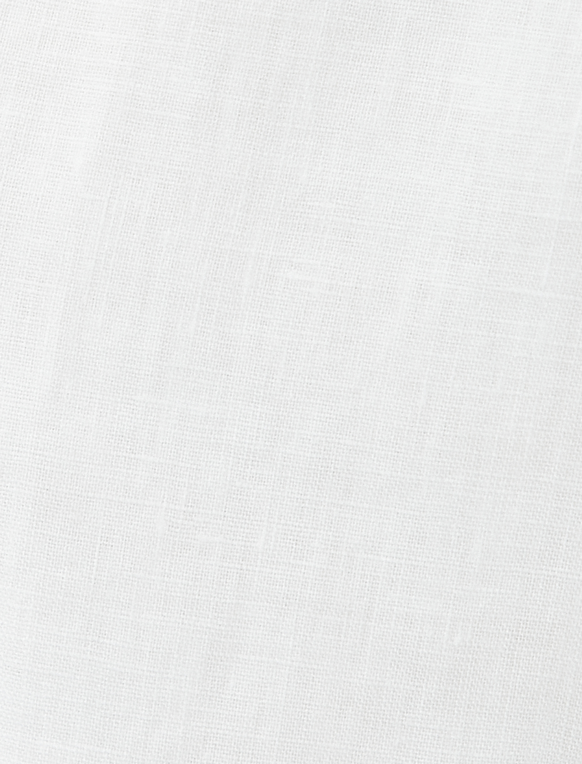   Keten Gömlek Klasik Yaka Düğmeli Uzun Kollu