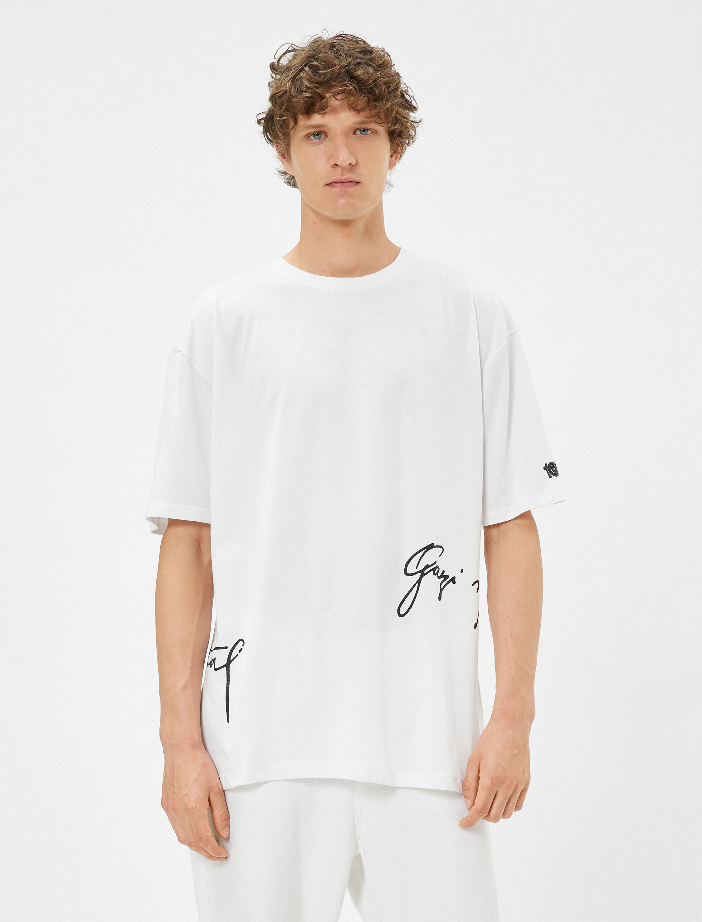   Atatürk Baskılı Oversize Tişört 100. Yıla Özel