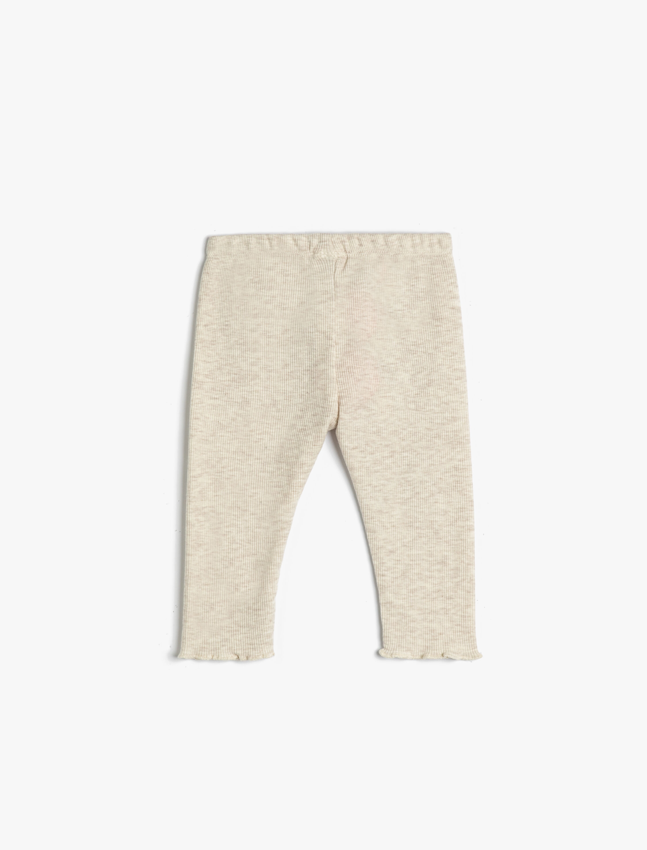  Kız Bebek Basic Tayt Cep Detaylı Ribanalı