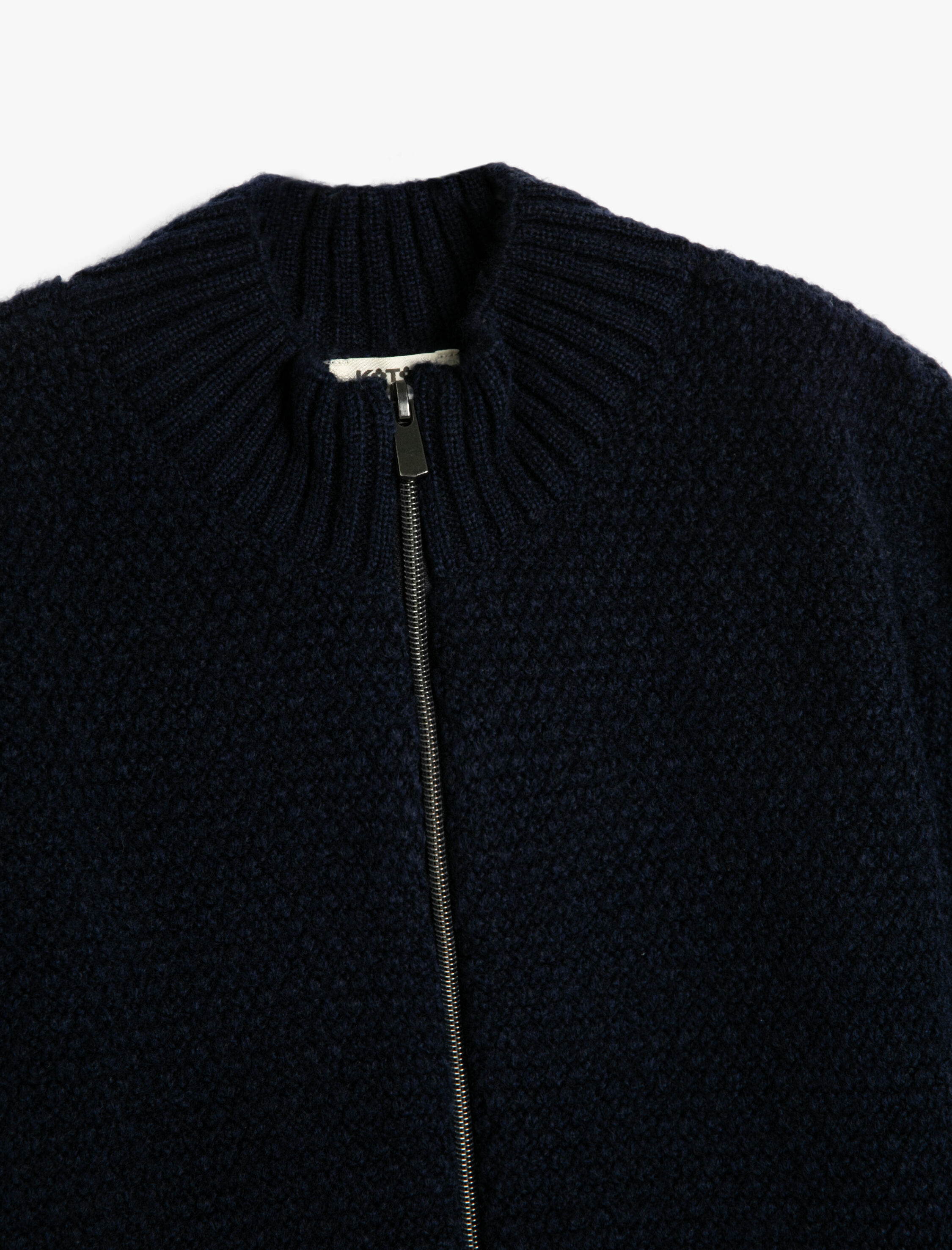  Erkek Çocuk Triko Hırka Fermuarlı Dik Yaka Uzun Kollu