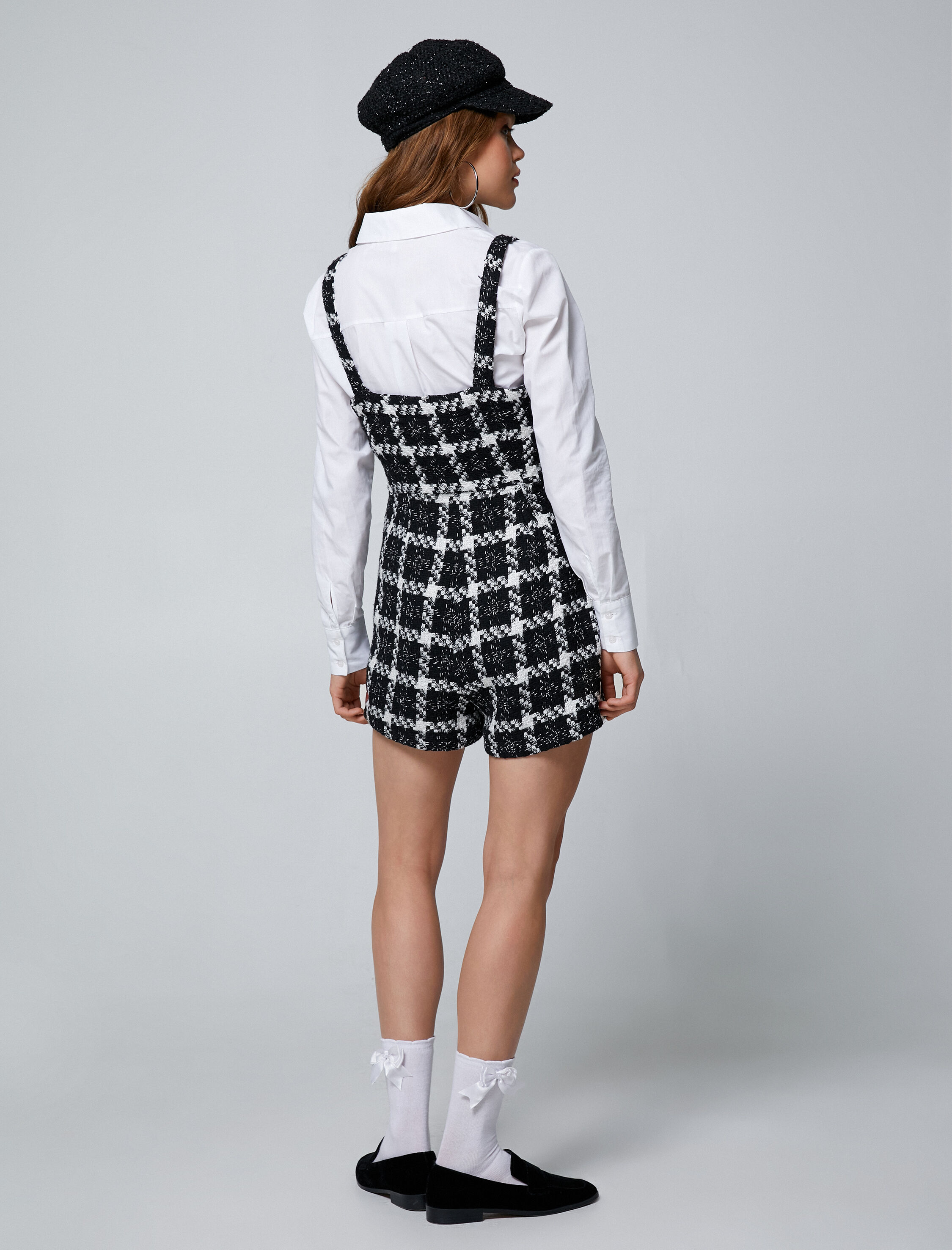   Tüvit Şort Tulum Askılı