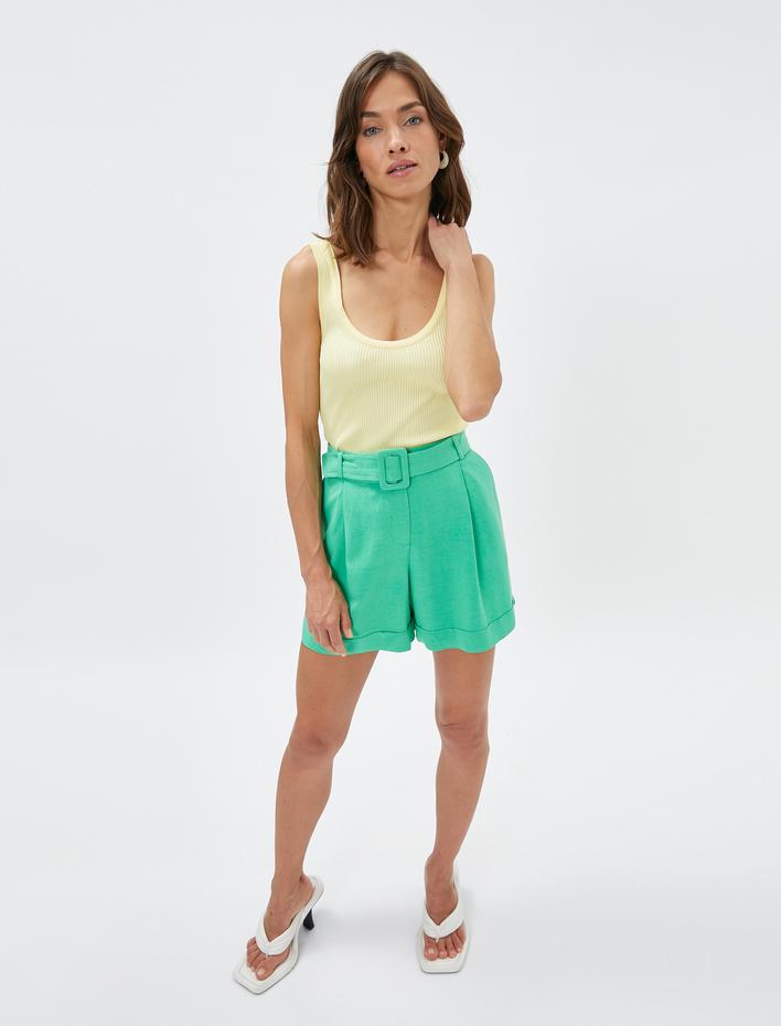  Melis Ağazat X Koton - Fitilli Triko Atlet U Yaka