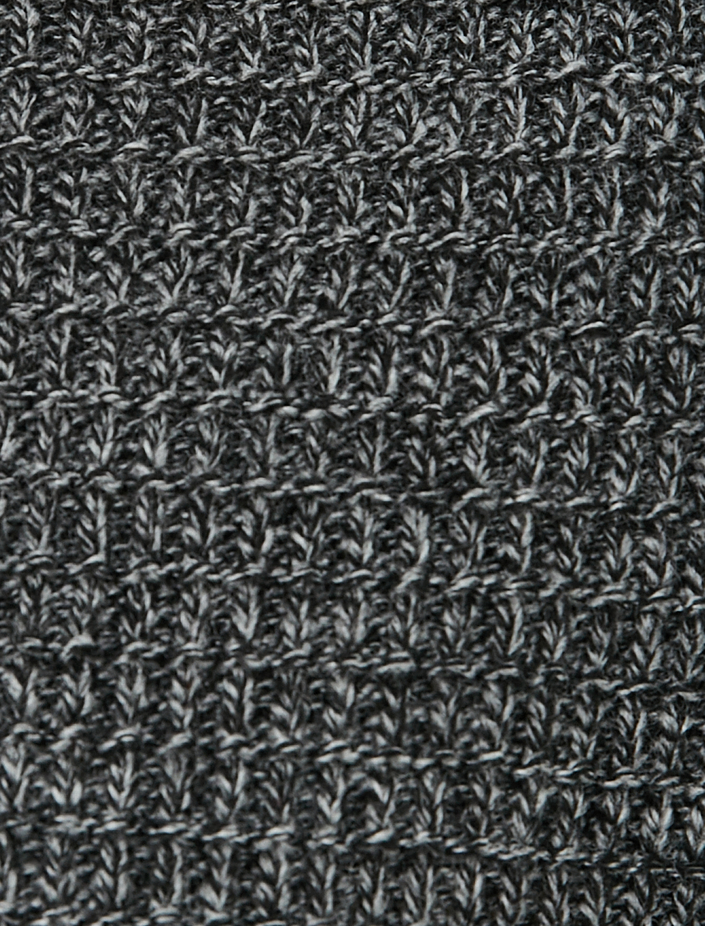   Kırçıllı Kazak Slim Fit Dokulu Bisiklet Yaka Omuz Detaylı