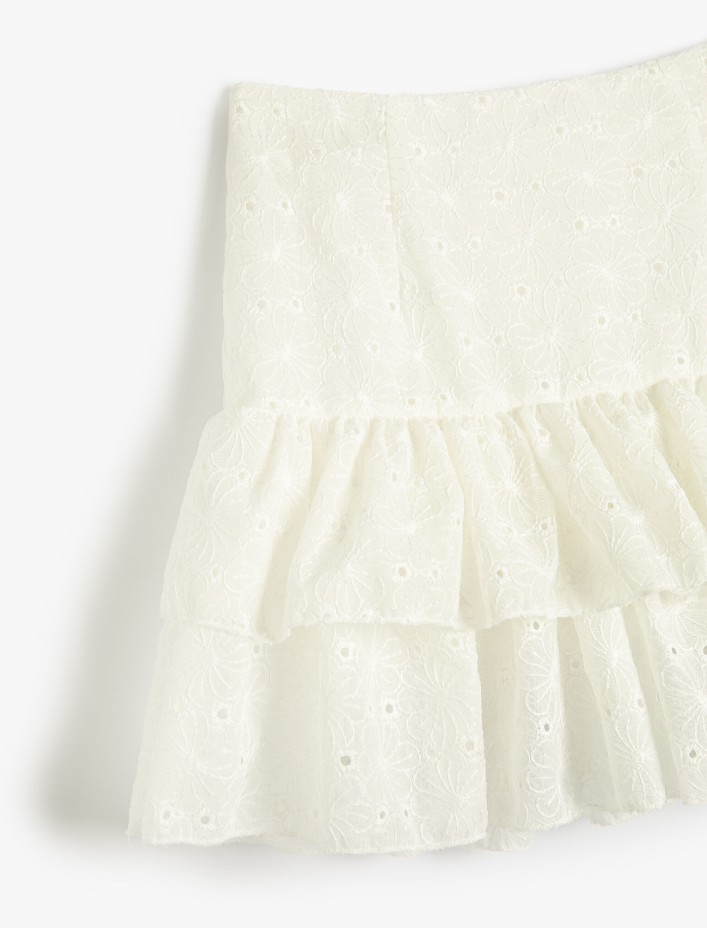   Fisto Mini Etek Volanlı Fırfırlı