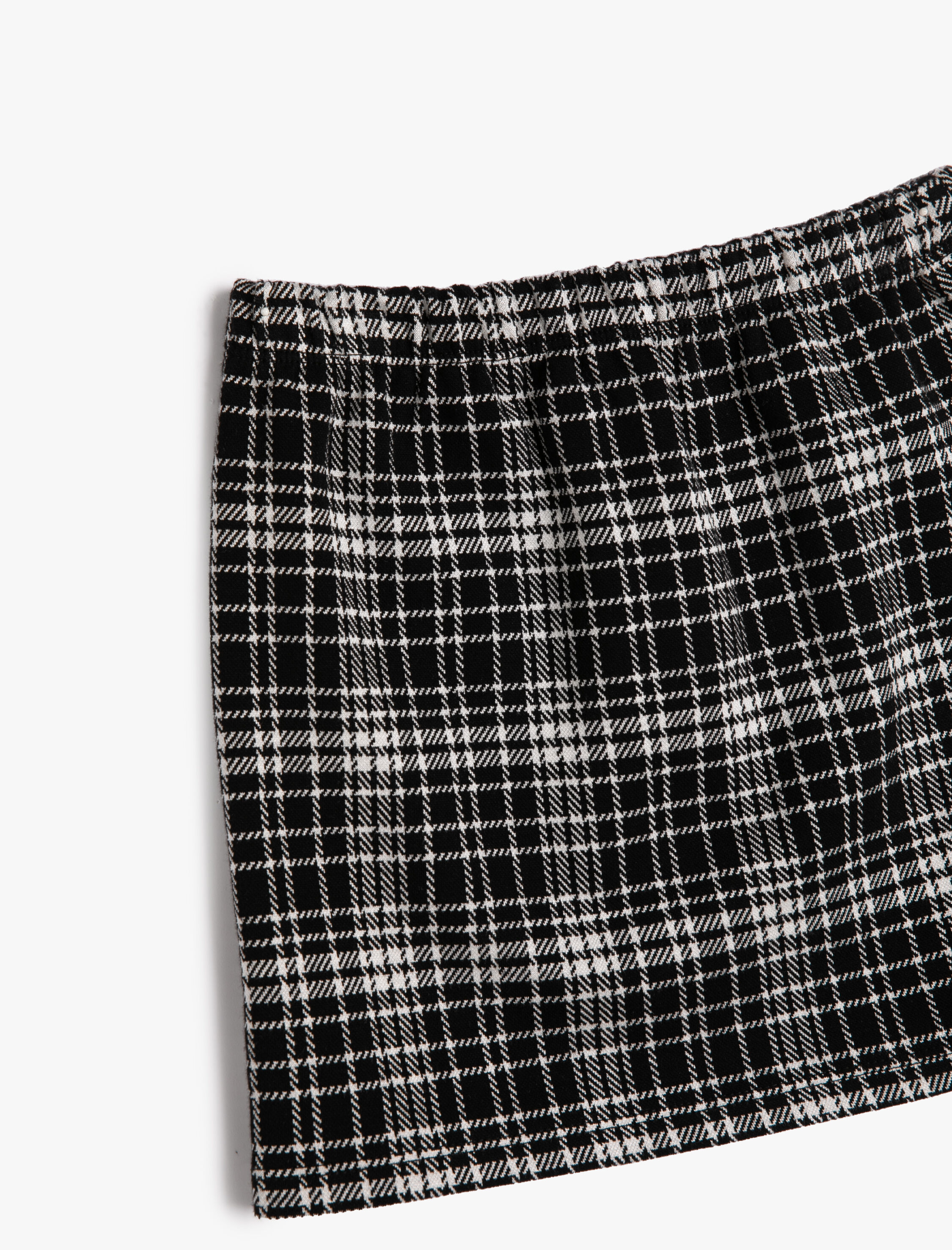  Kız Çocuk Mini Etek Beli Lastikli Kalın Yumuşak Dokulu