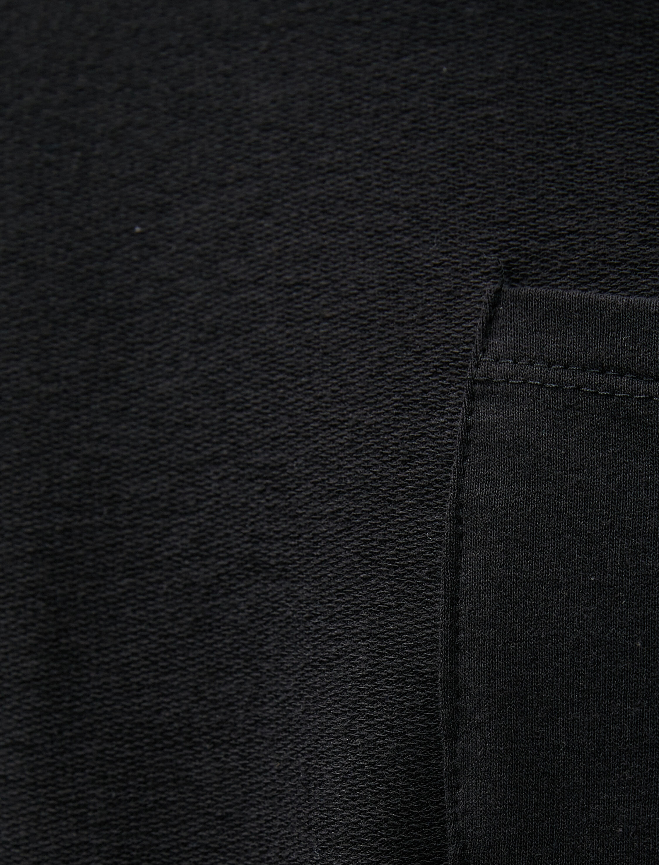   Basic Tişört Cep Detaylı Bisiklet Yaka Kısa Kollu Pamuklu