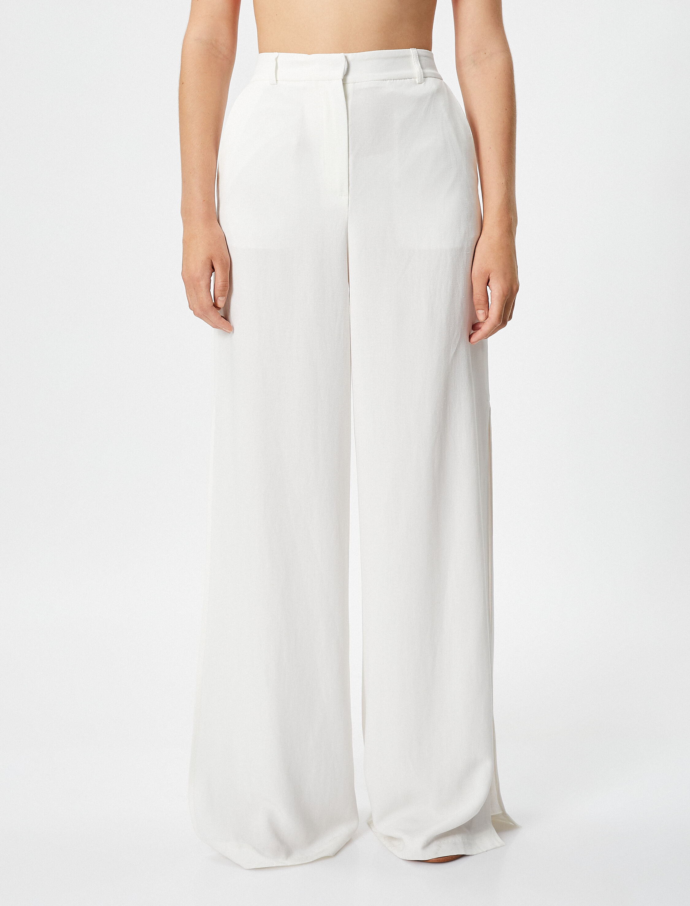   Koton X Şahika Ercümen - Keten Karışımlı Palazzo Pantolon