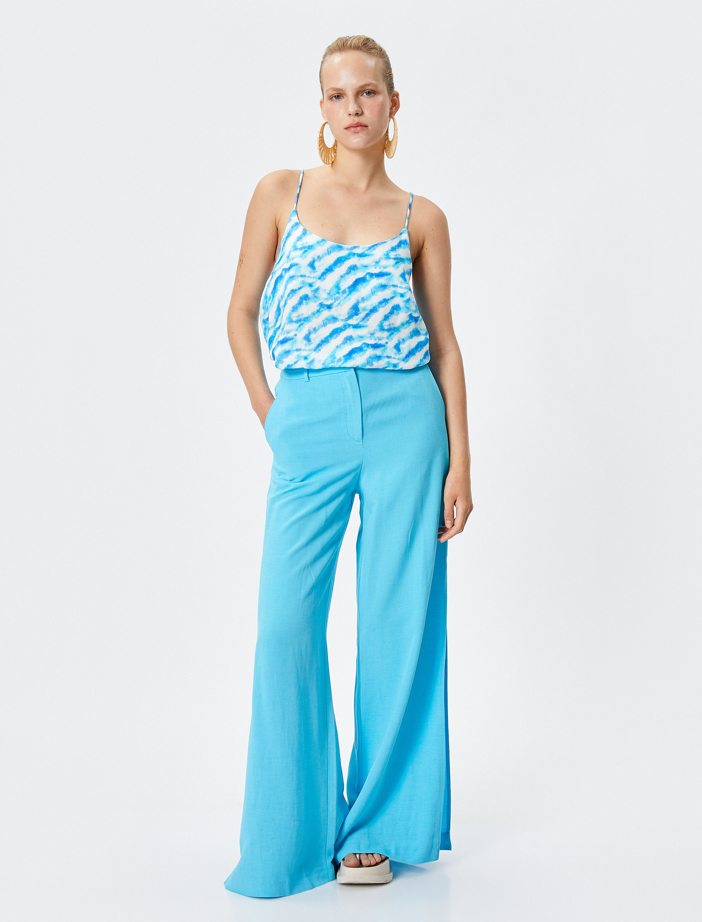   Koton X Şahika Ercümen - Viskon Karışımlı Askılı Atlet