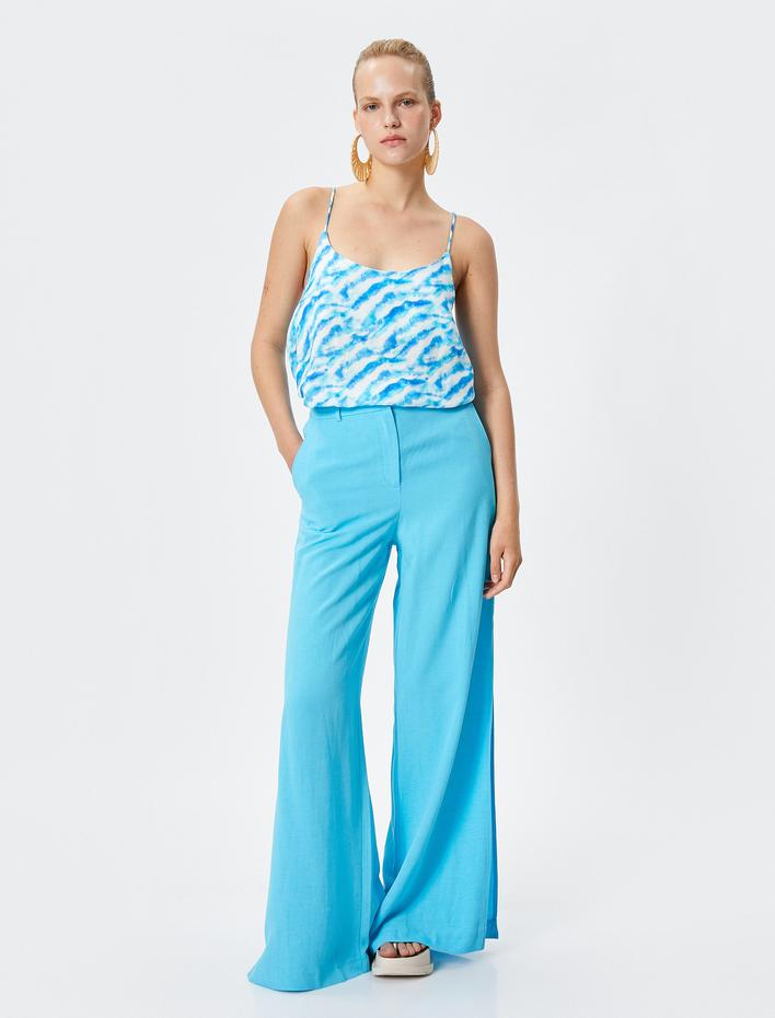  Koton X Şahika Ercümen - Viskon Karışımlı Askılı Atlet