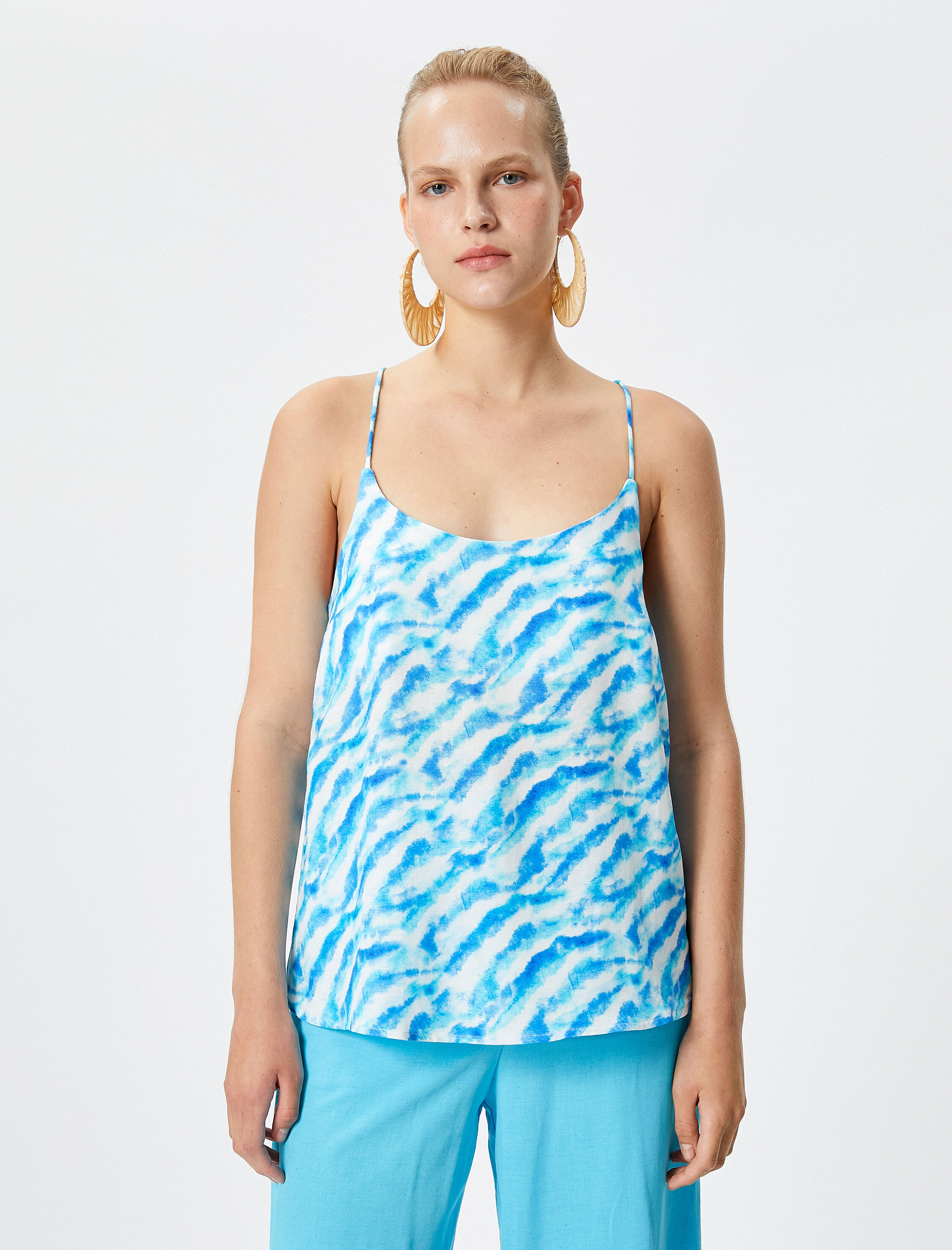   Koton X Şahika Ercümen - Viskon Karışımlı Askılı Atlet