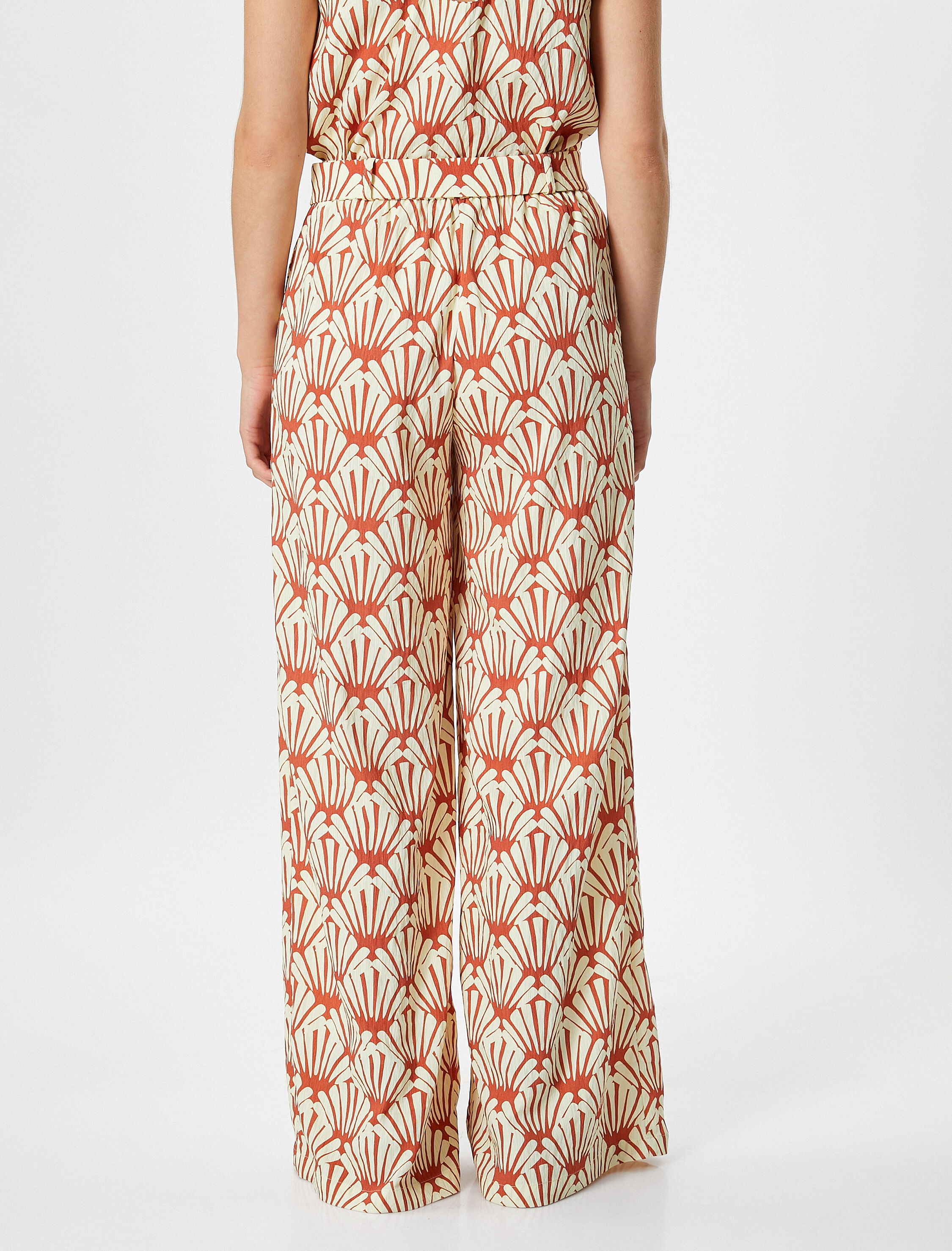   Koton X Şahika Ercümen - Kemerli Bol Paça Pantolon