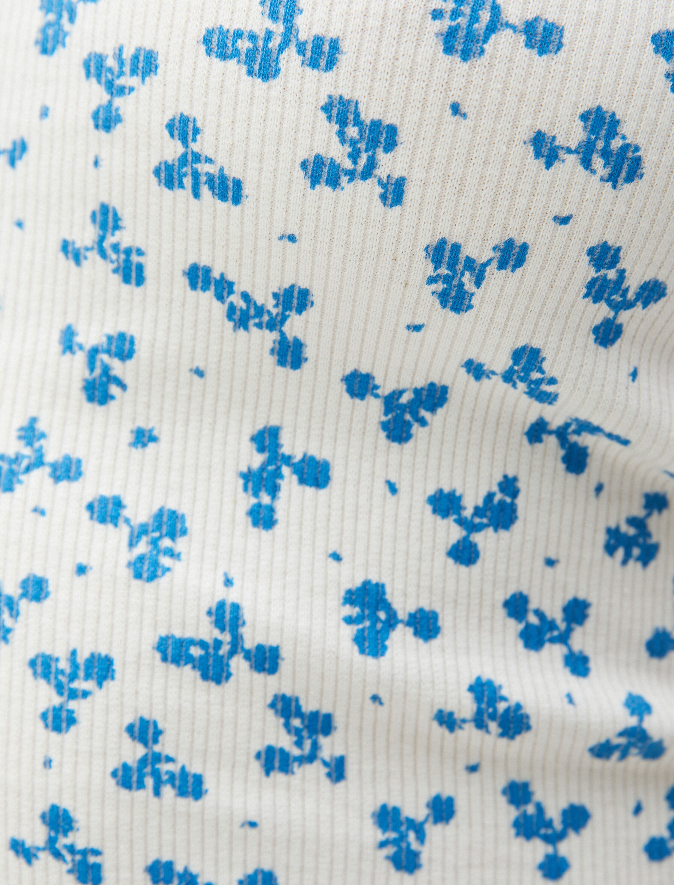   Crop Tişört Baskılı Kısa Kollu V Yaka Pamuklu