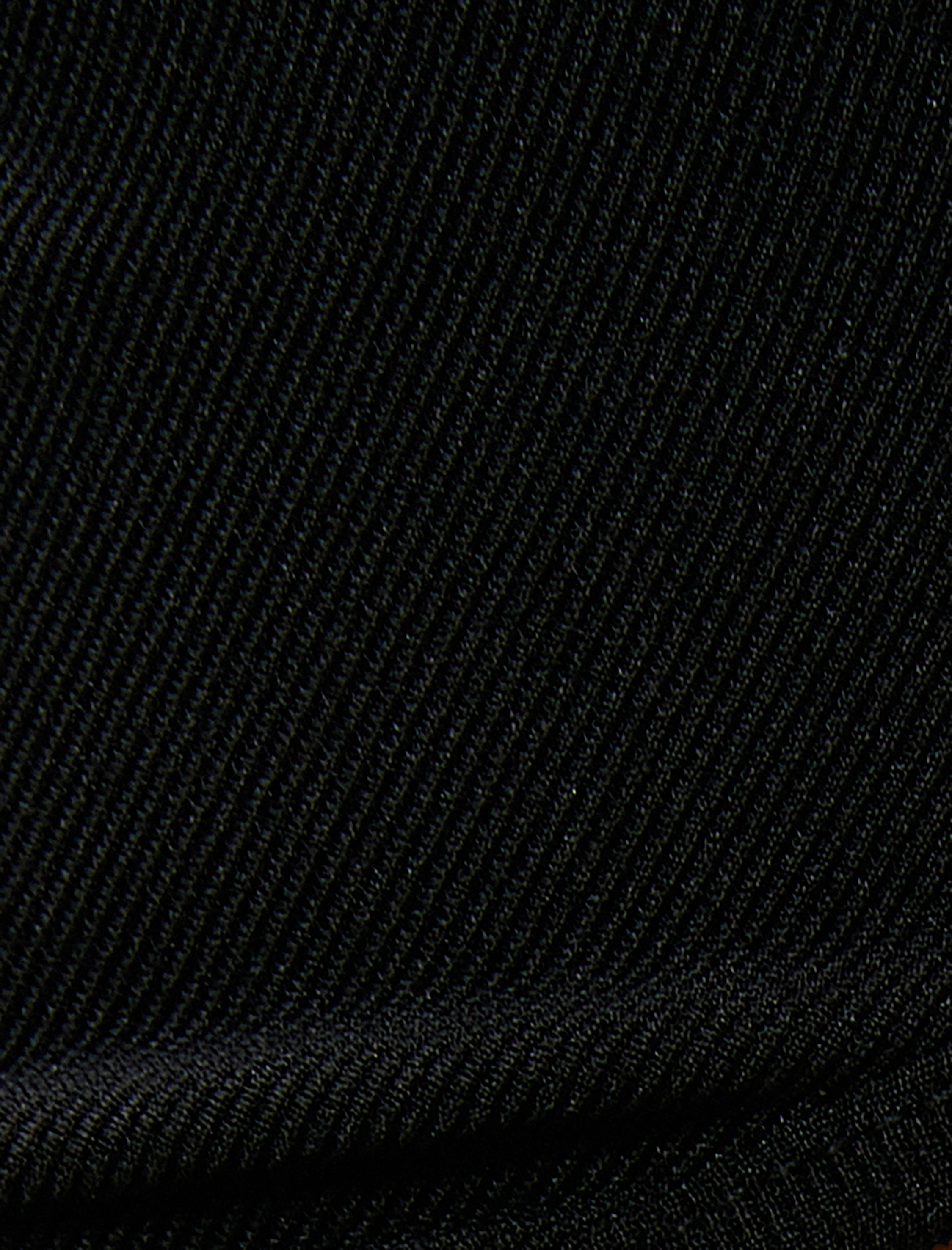   Basic Crop Atlet Yuvarlak Yaka Ribanalı