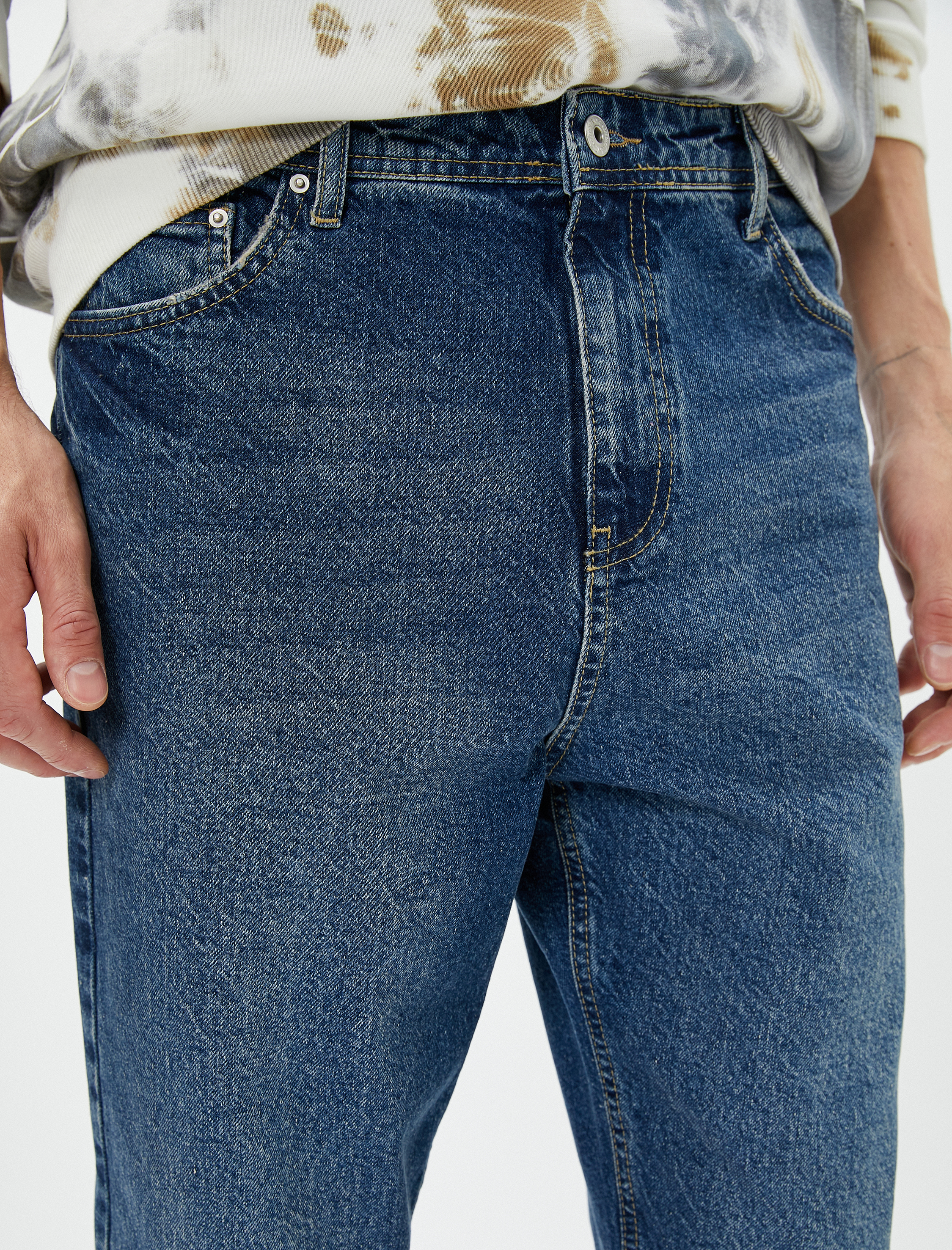   Loose Fit Jean Pantolon - Steve Jean